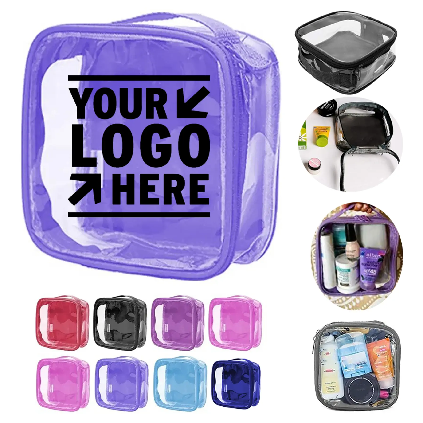 Clear Travel Organizer Pouch 2
