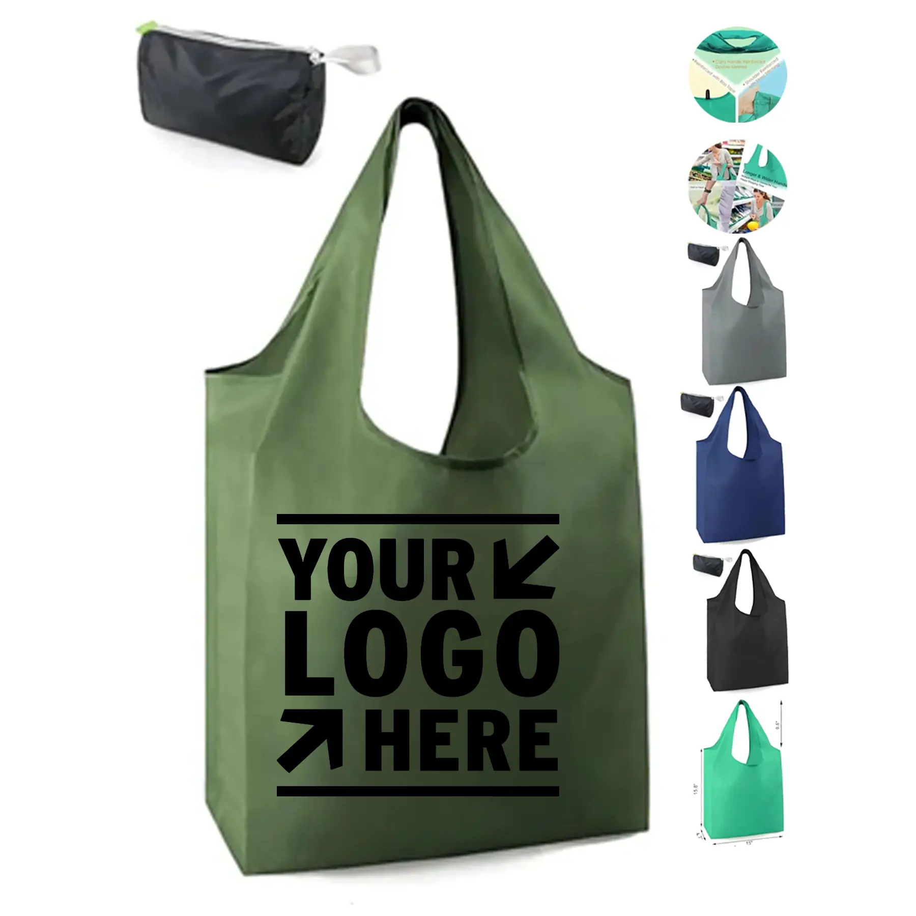 Eco-Friendly Reusable Shopping Bag 2
