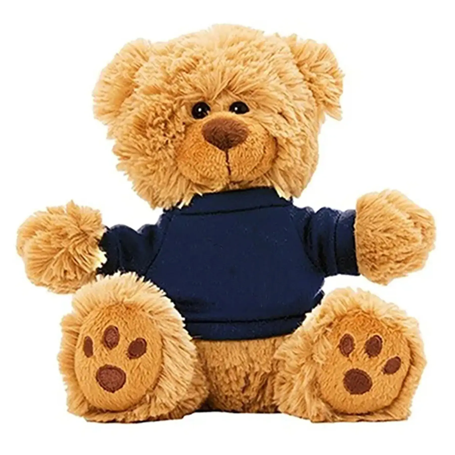 Soft Cuddly Teddy Bear with Customizable T-Shirt