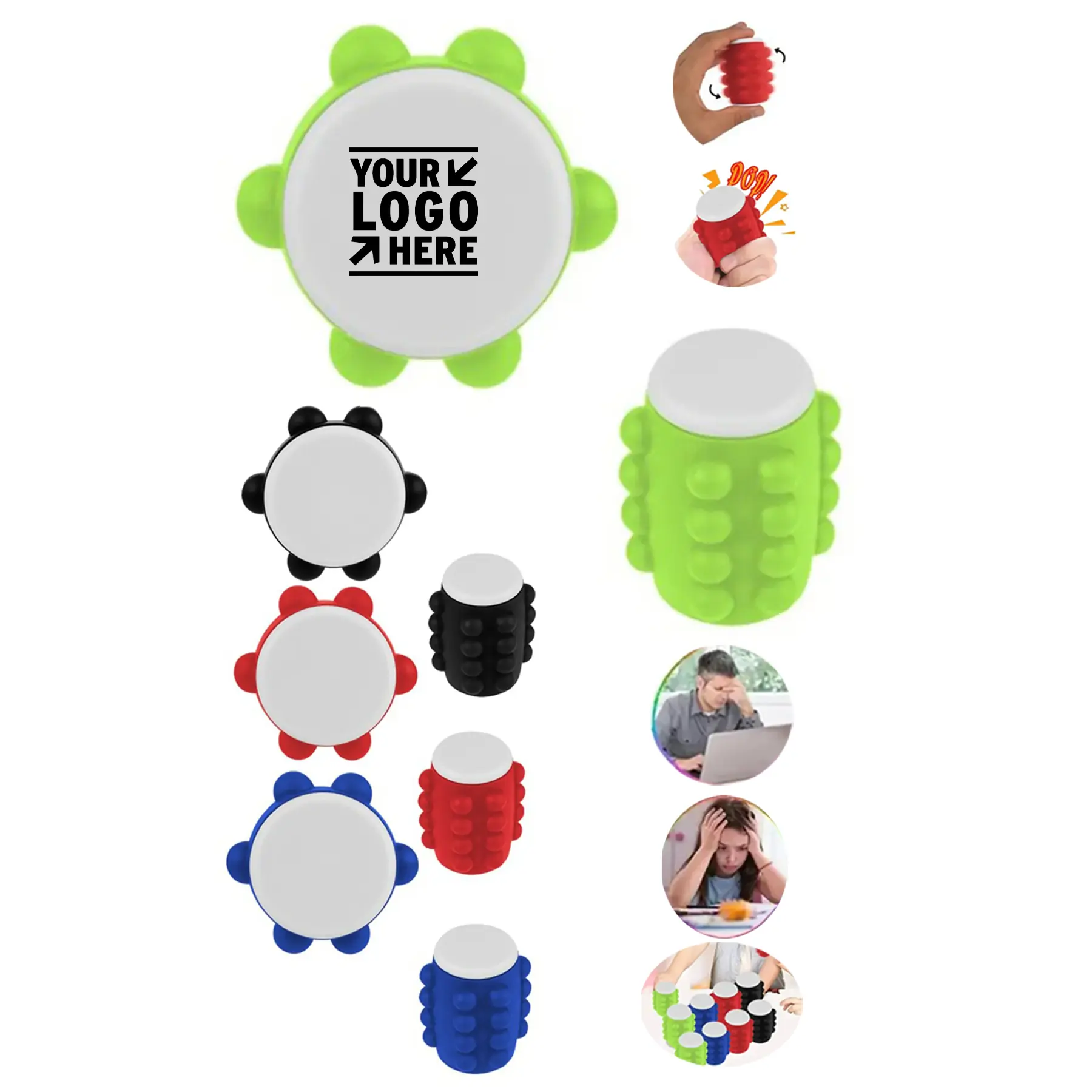 Sensory Spin Pop Toy 2