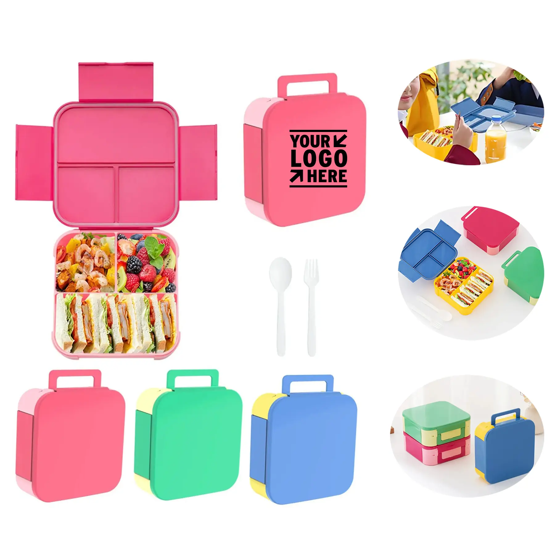 Children's Compartment Lunch Container 2