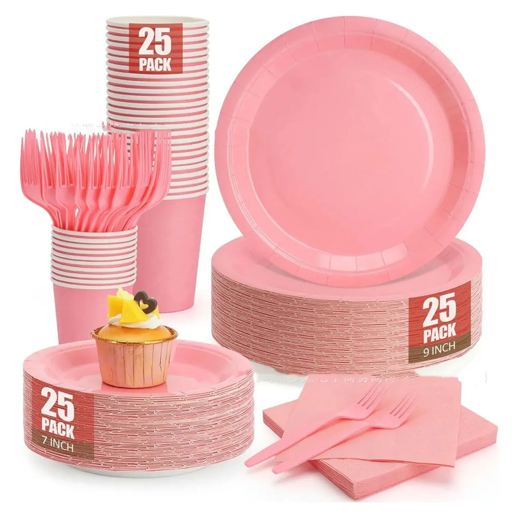 Eco-Friendly Party Tableware Set