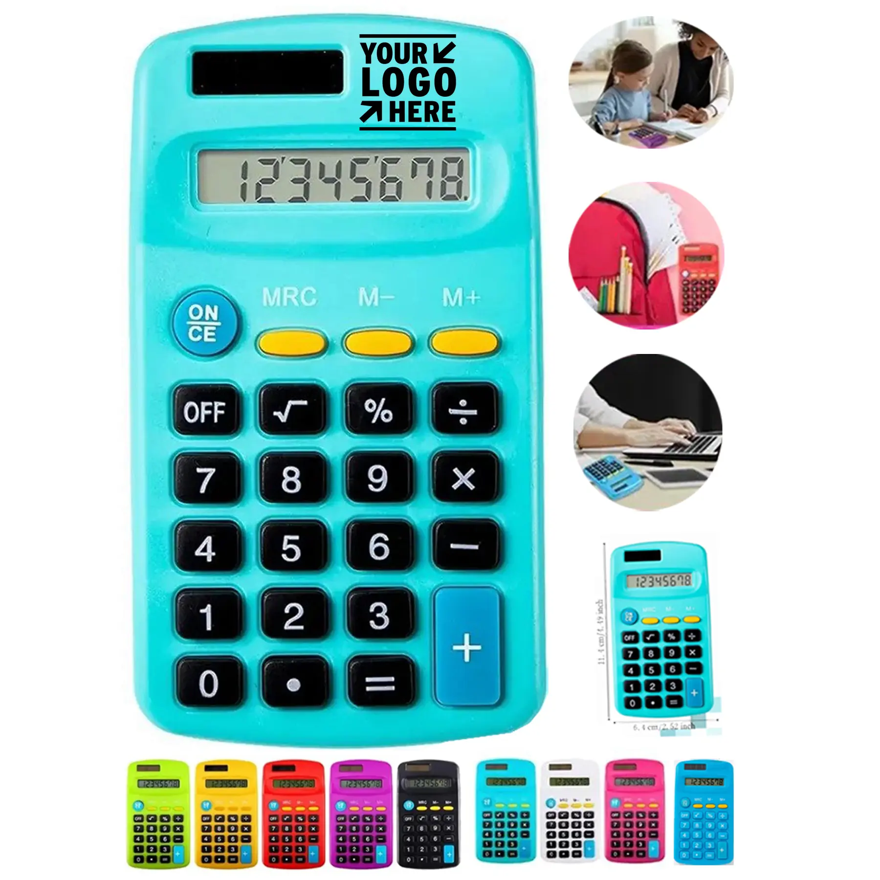 Compact Handheld Calculator 2