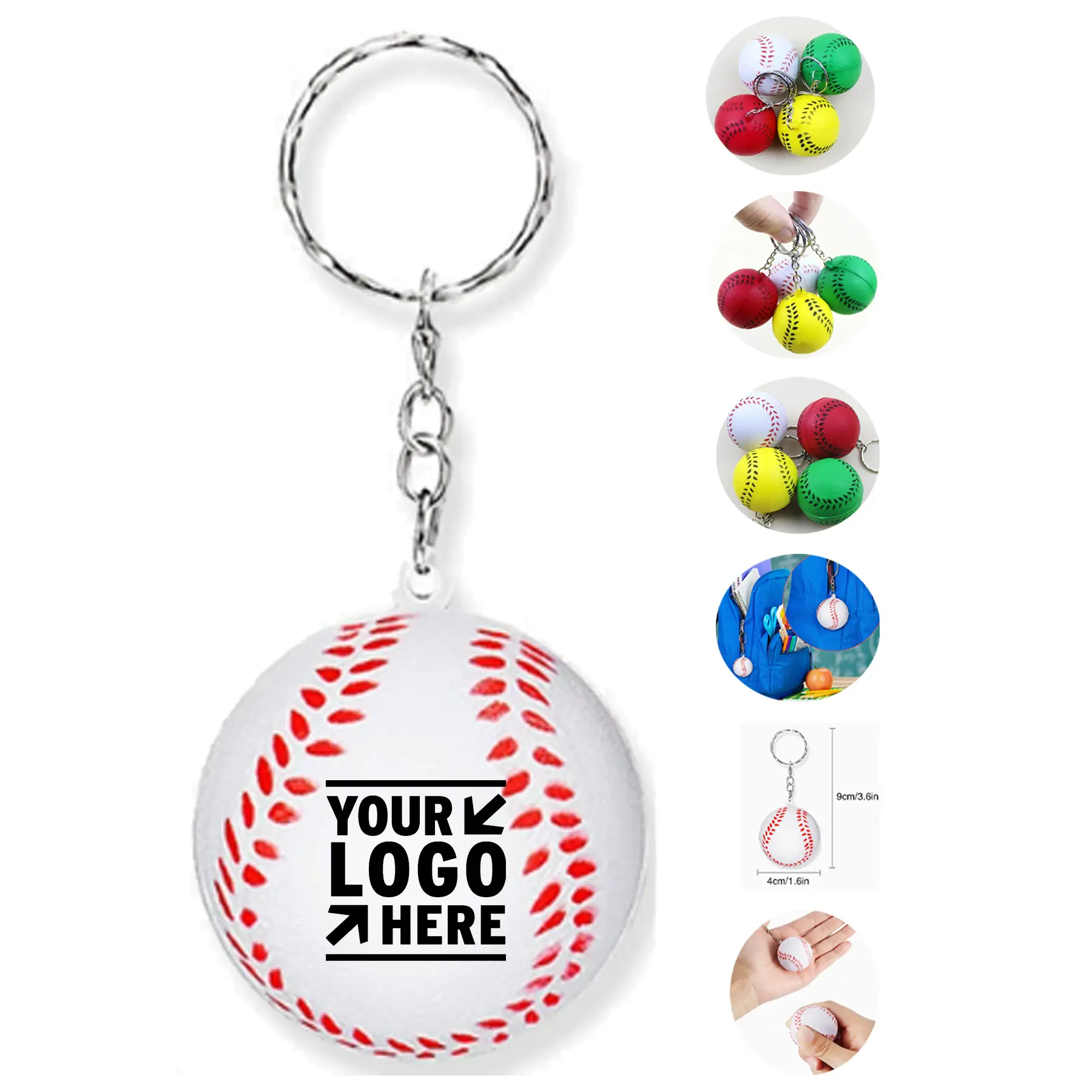 Sport Ball Keychain 2