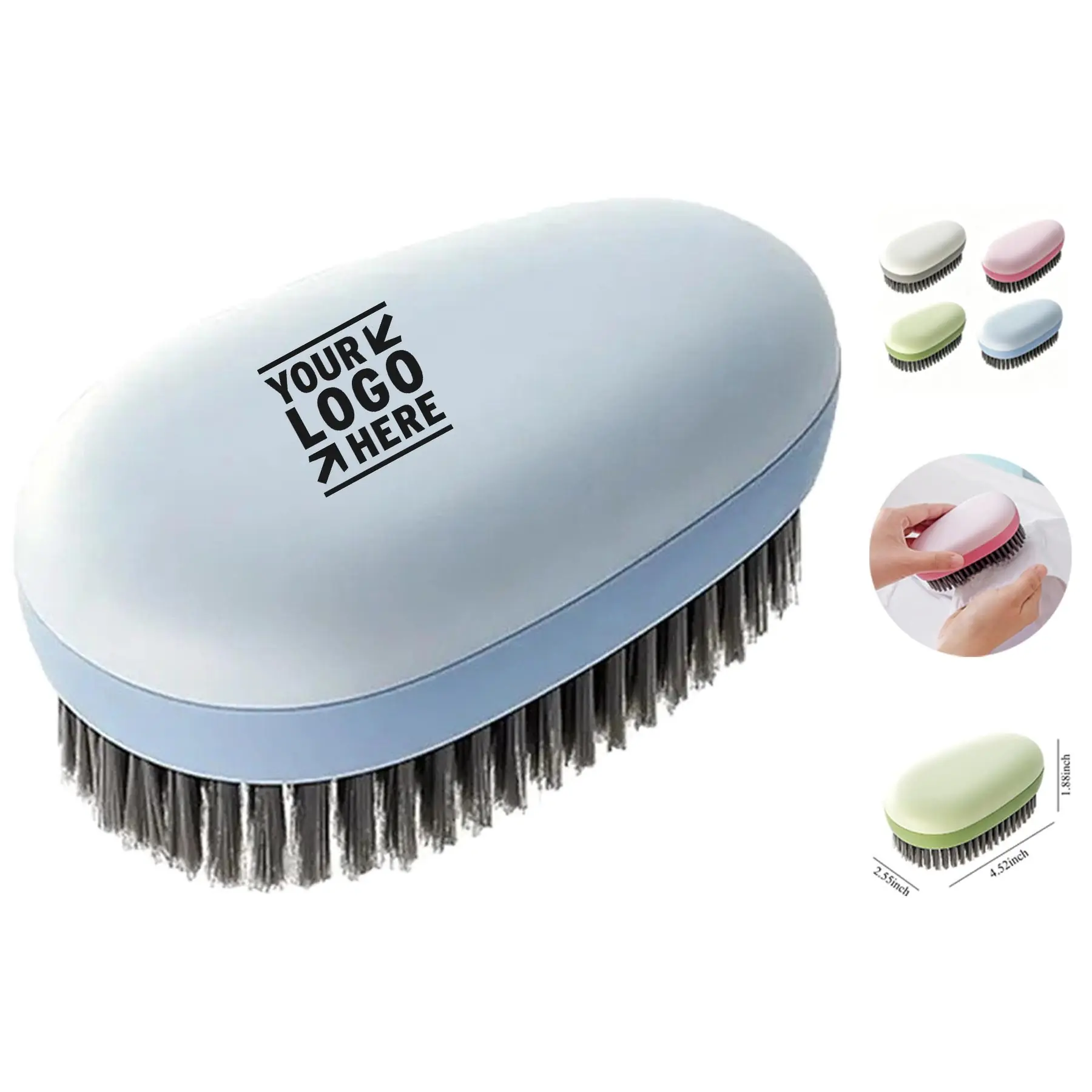 Gentle Fabric & Footwear Cleaning Brush 2