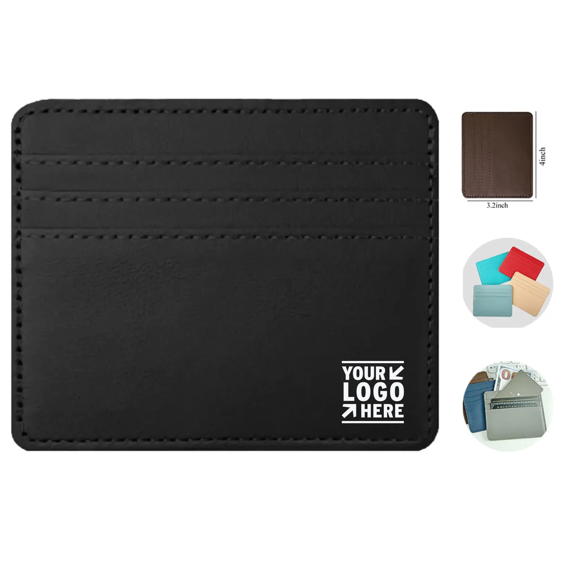 Sleek Leather Card Organizer 2