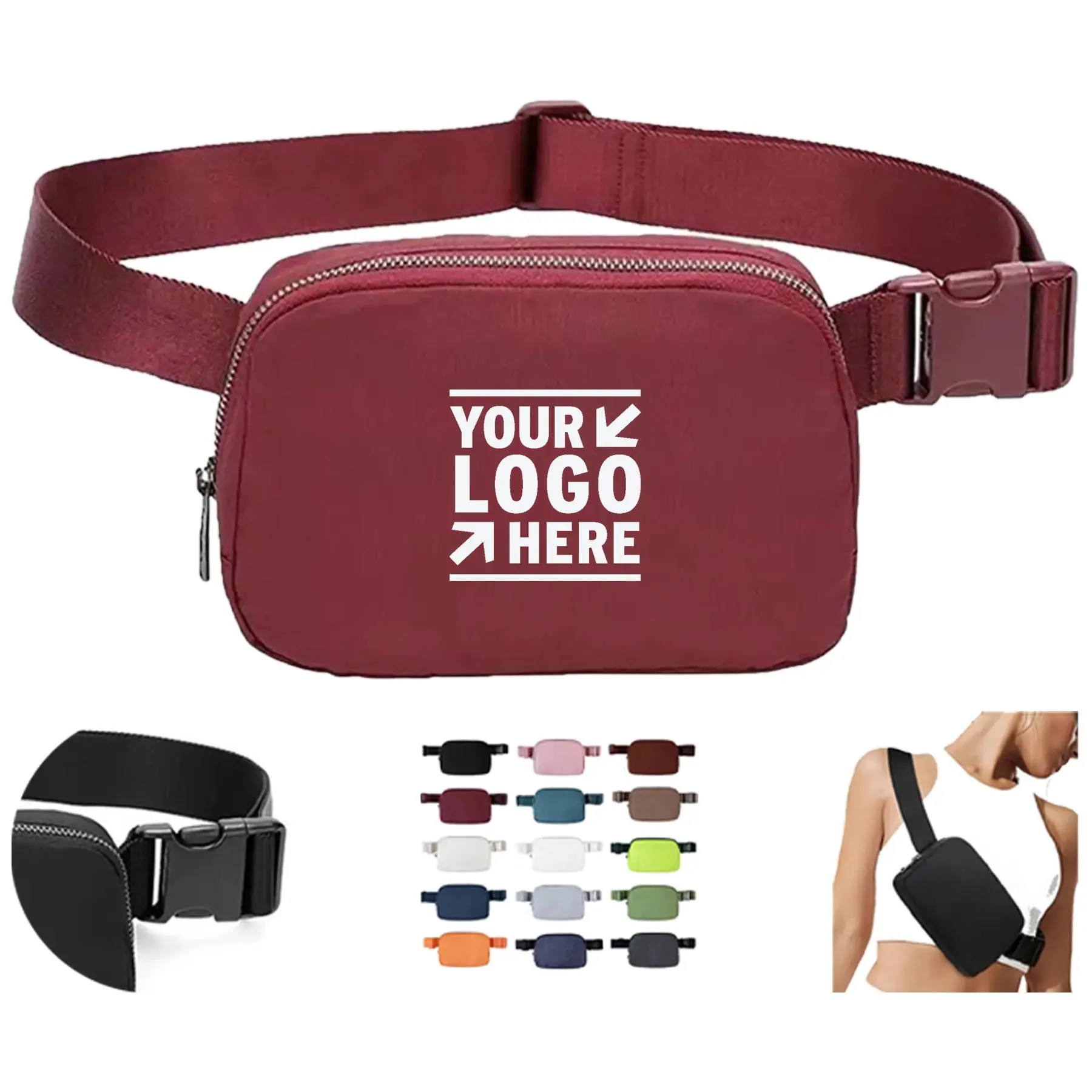 Versatile Crossbody Waist Bag 2