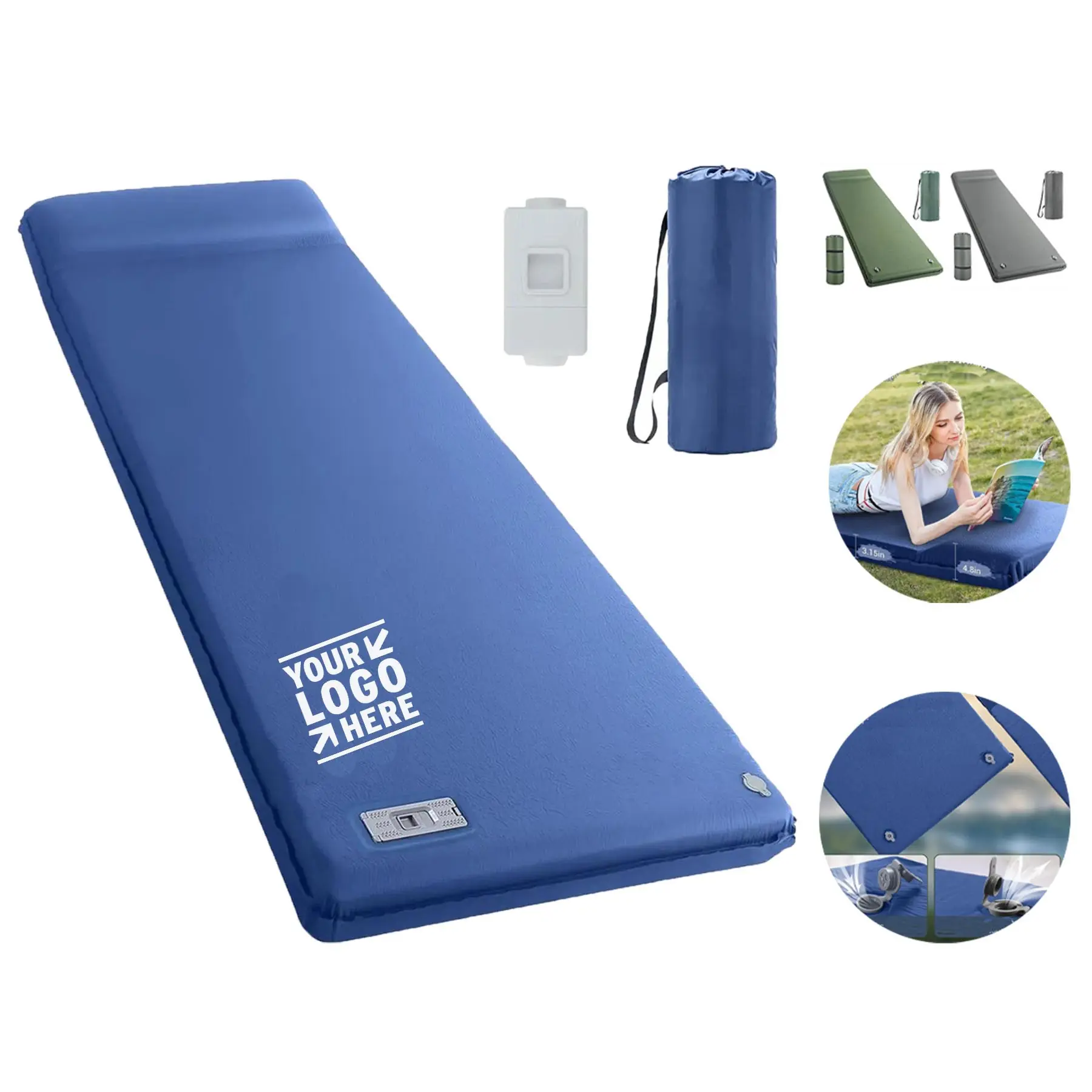 Auto-Inflate Outdoor Rest Mat 2