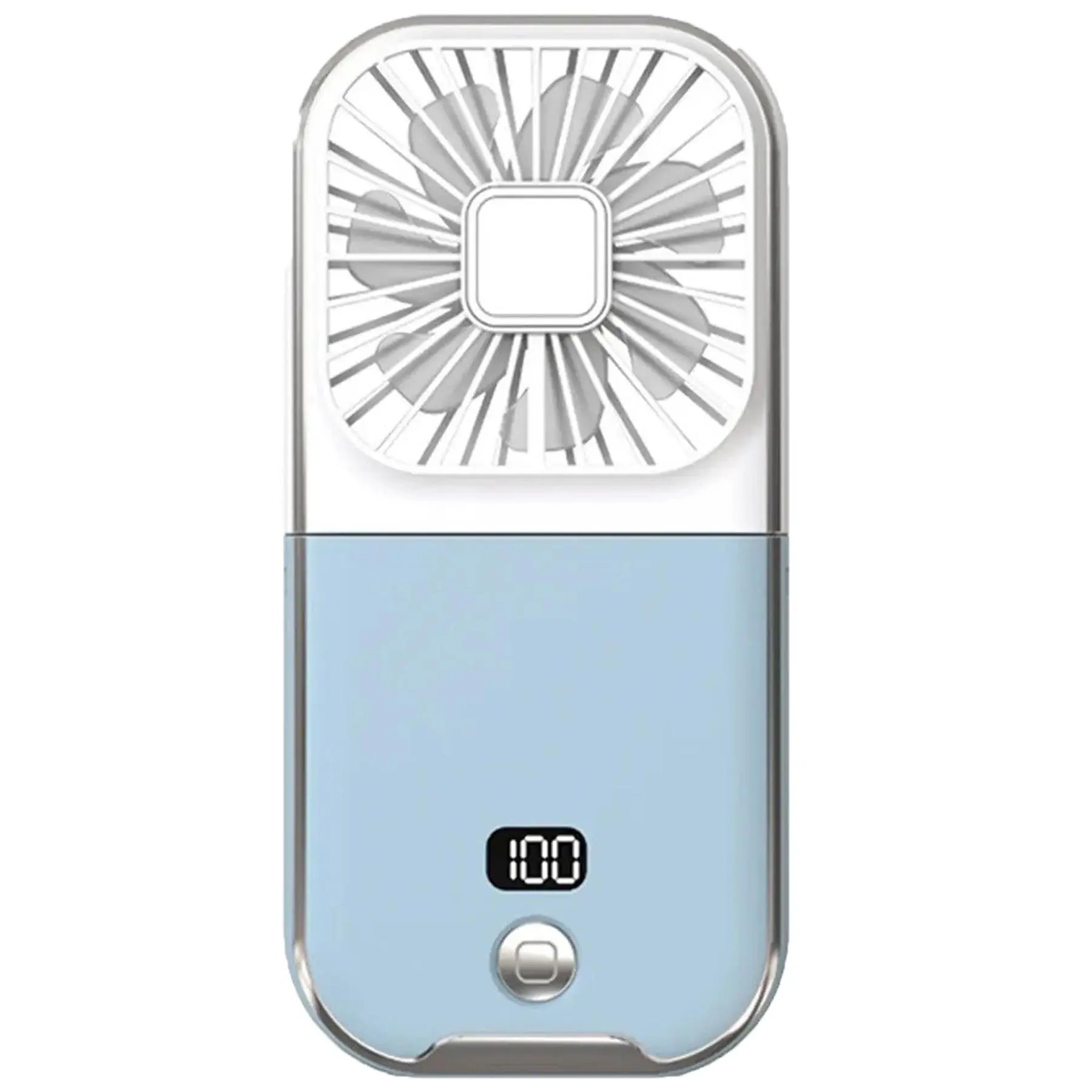 Portable Neck Fan with Digital Display