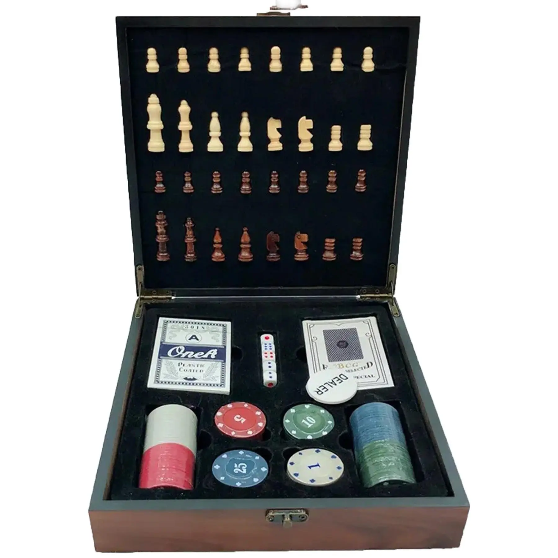 Versatile Wooden Game Collection