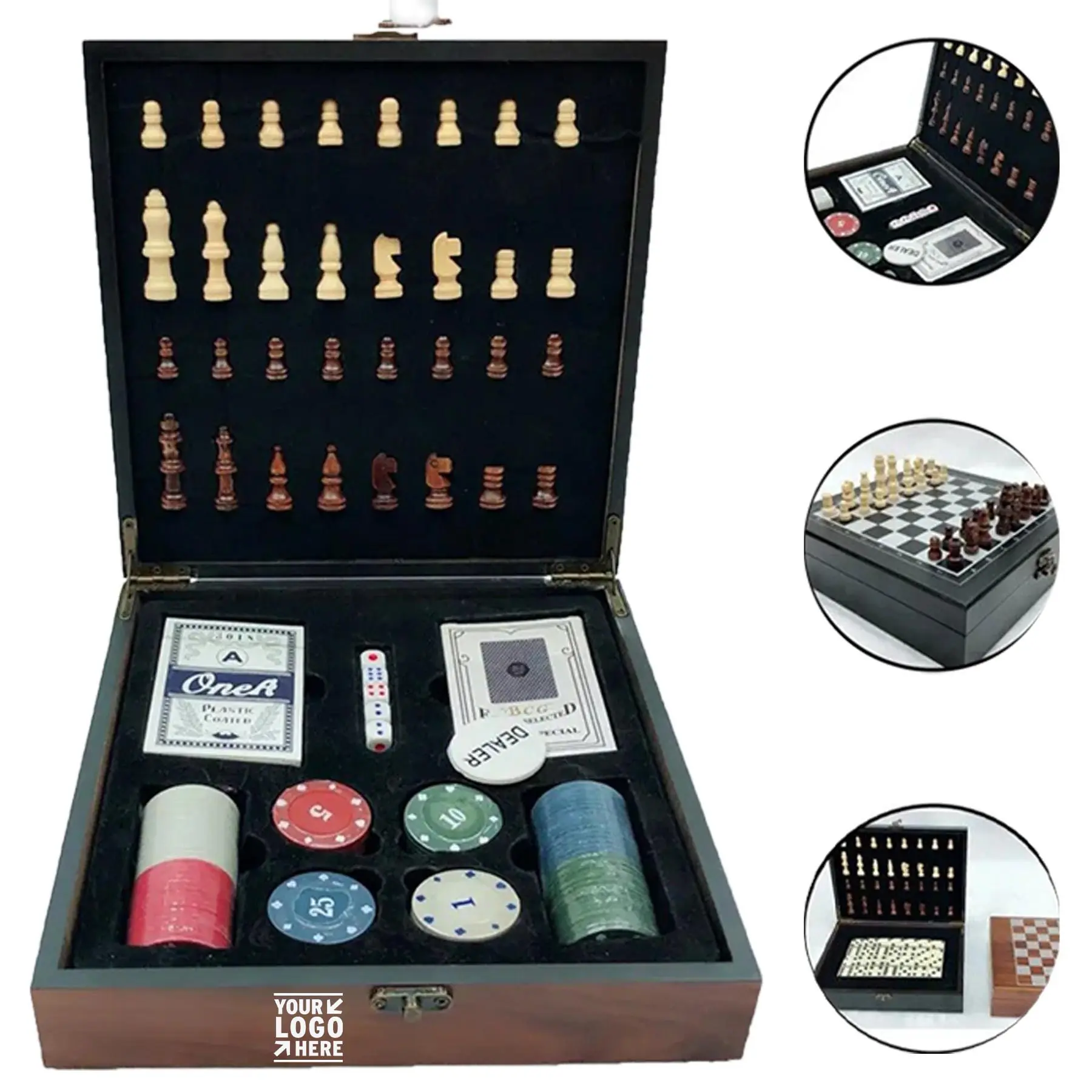 Versatile Wooden Game Collection 2