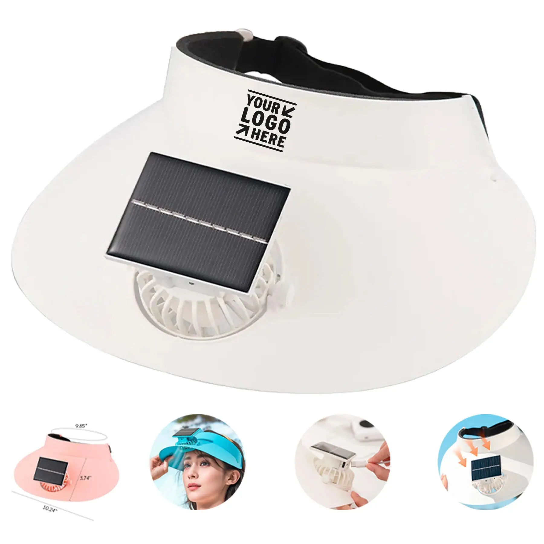 Solar-Powered Cooling Hat 2