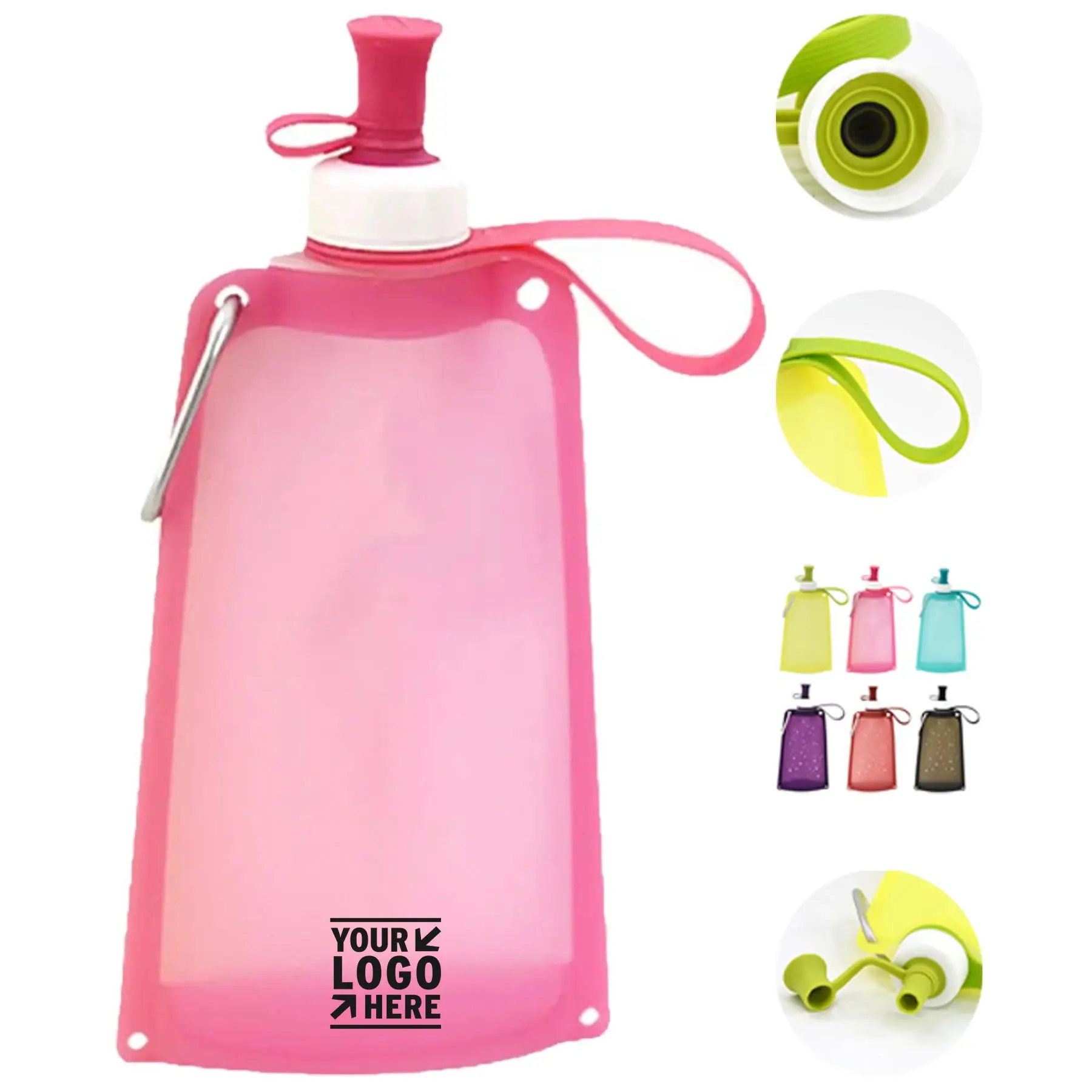 Flexible Silicone Travel Bottle 2