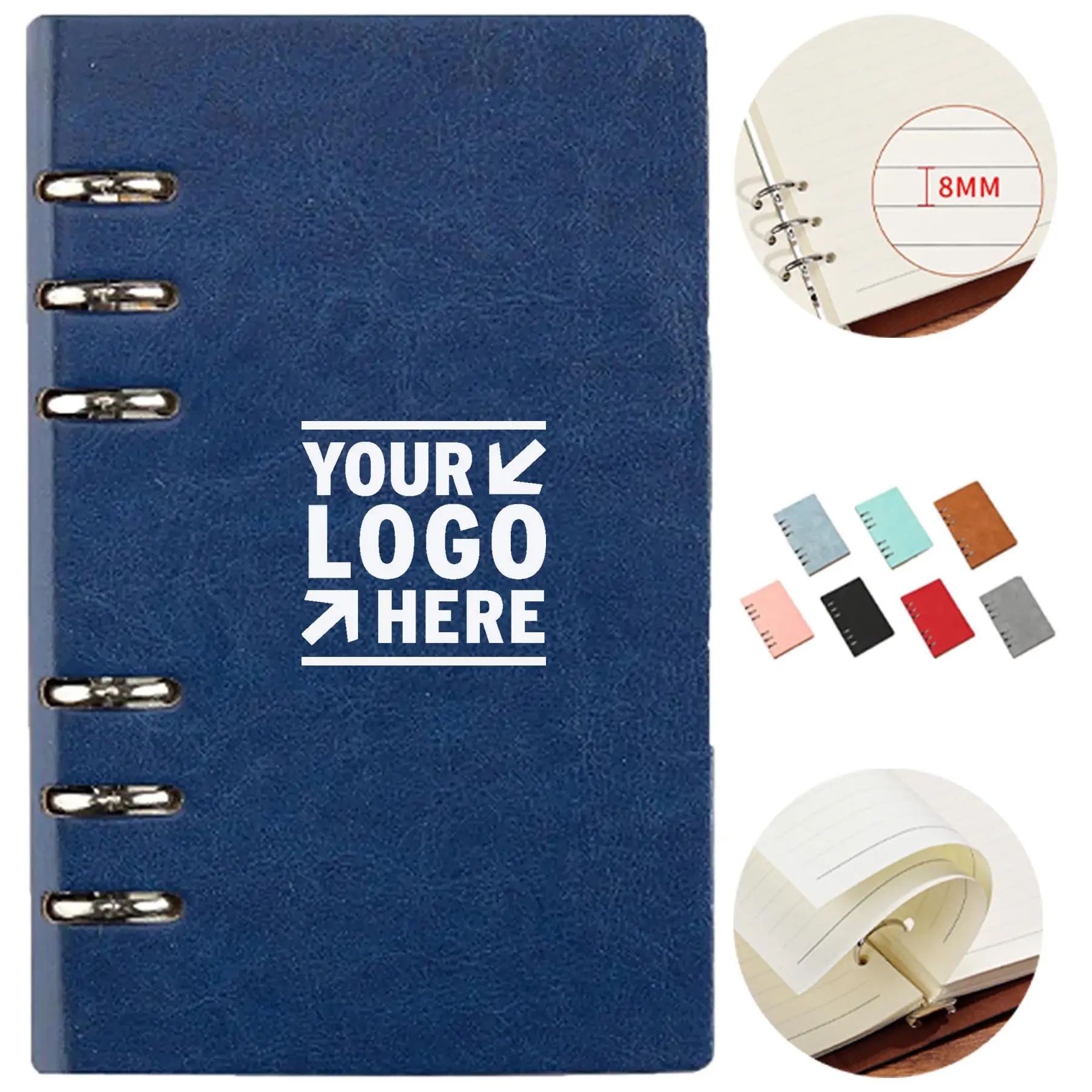 Premium Leather Binder Notebook 2