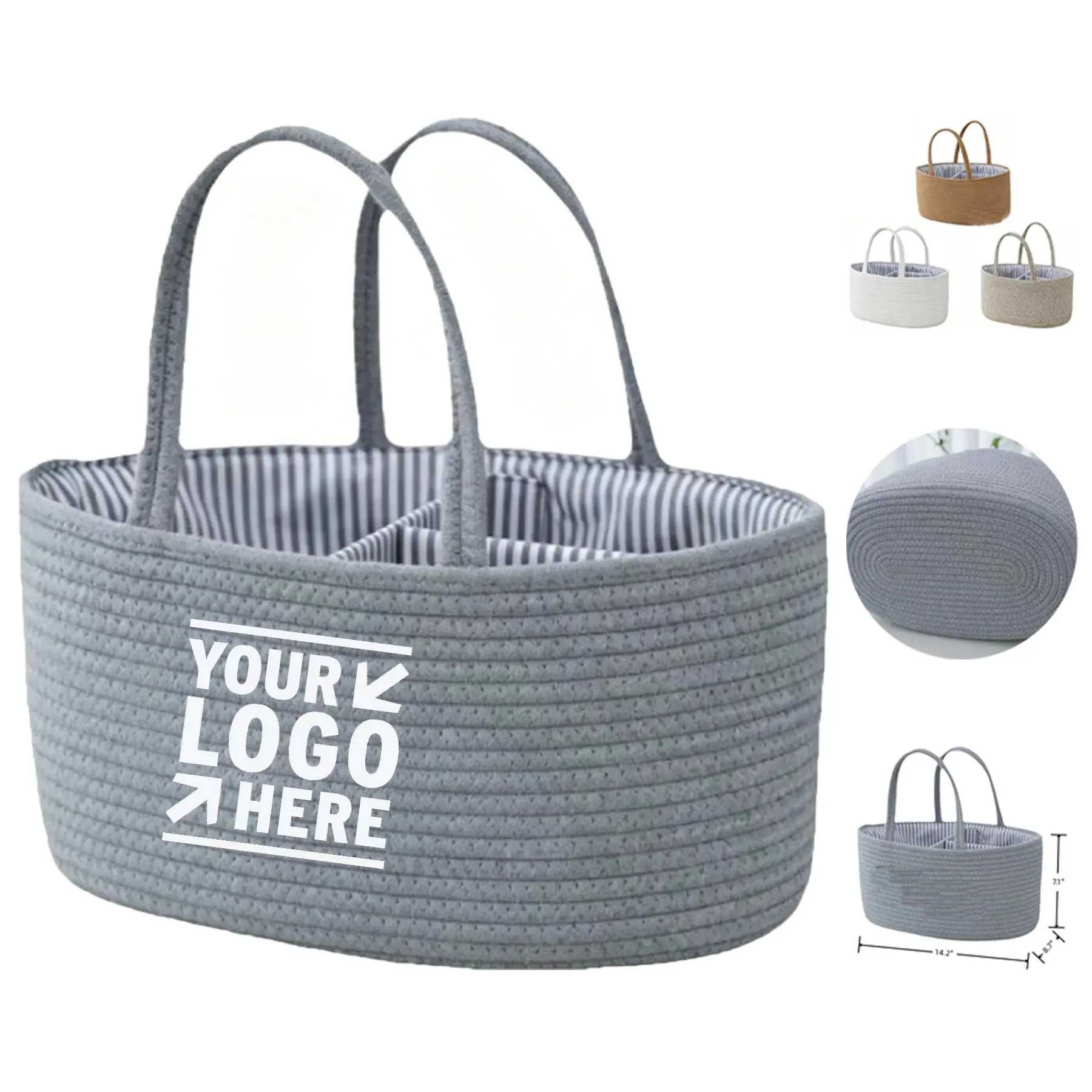 Baby Essentials Organizer Basket 2