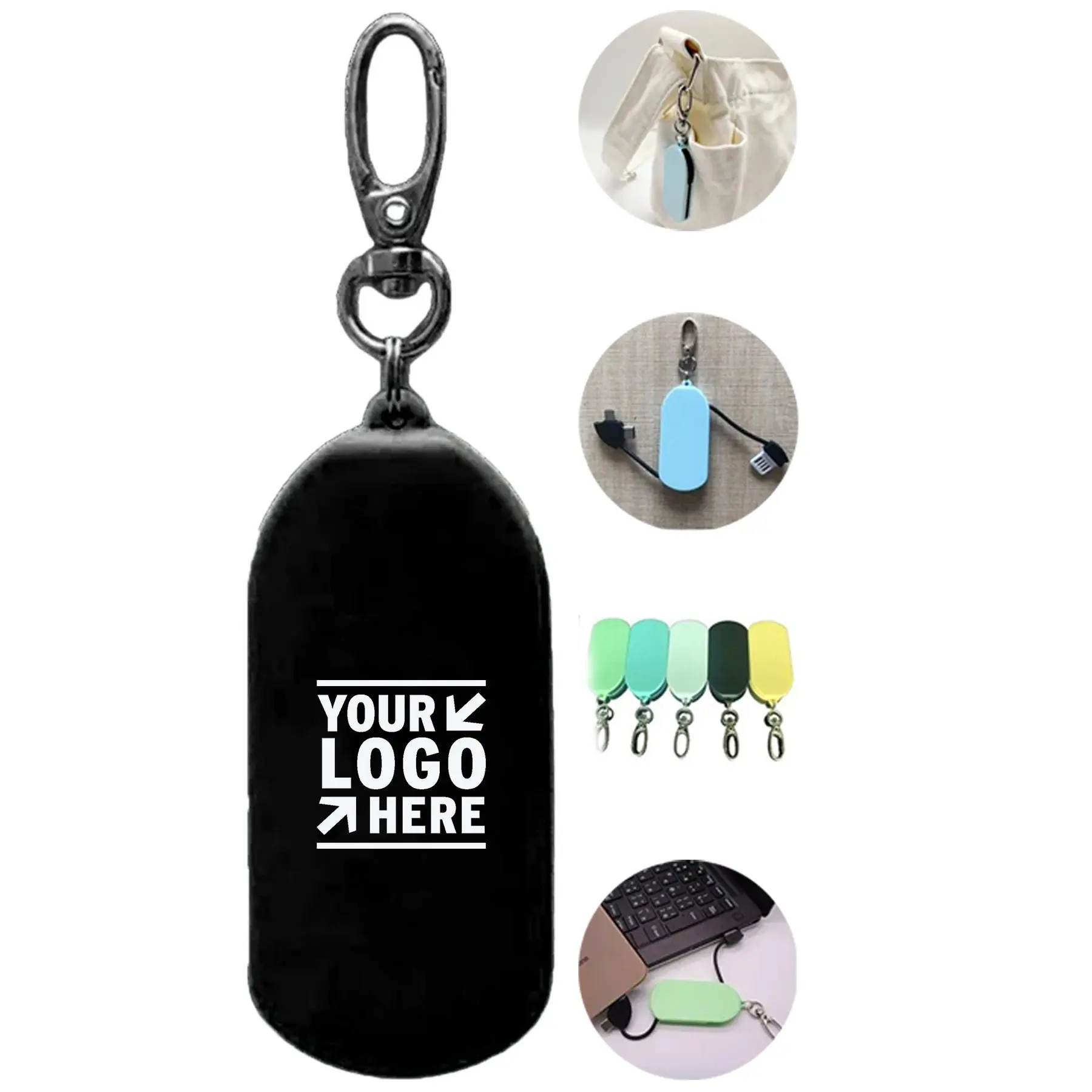 Versatile Keychain Charging Cable 2