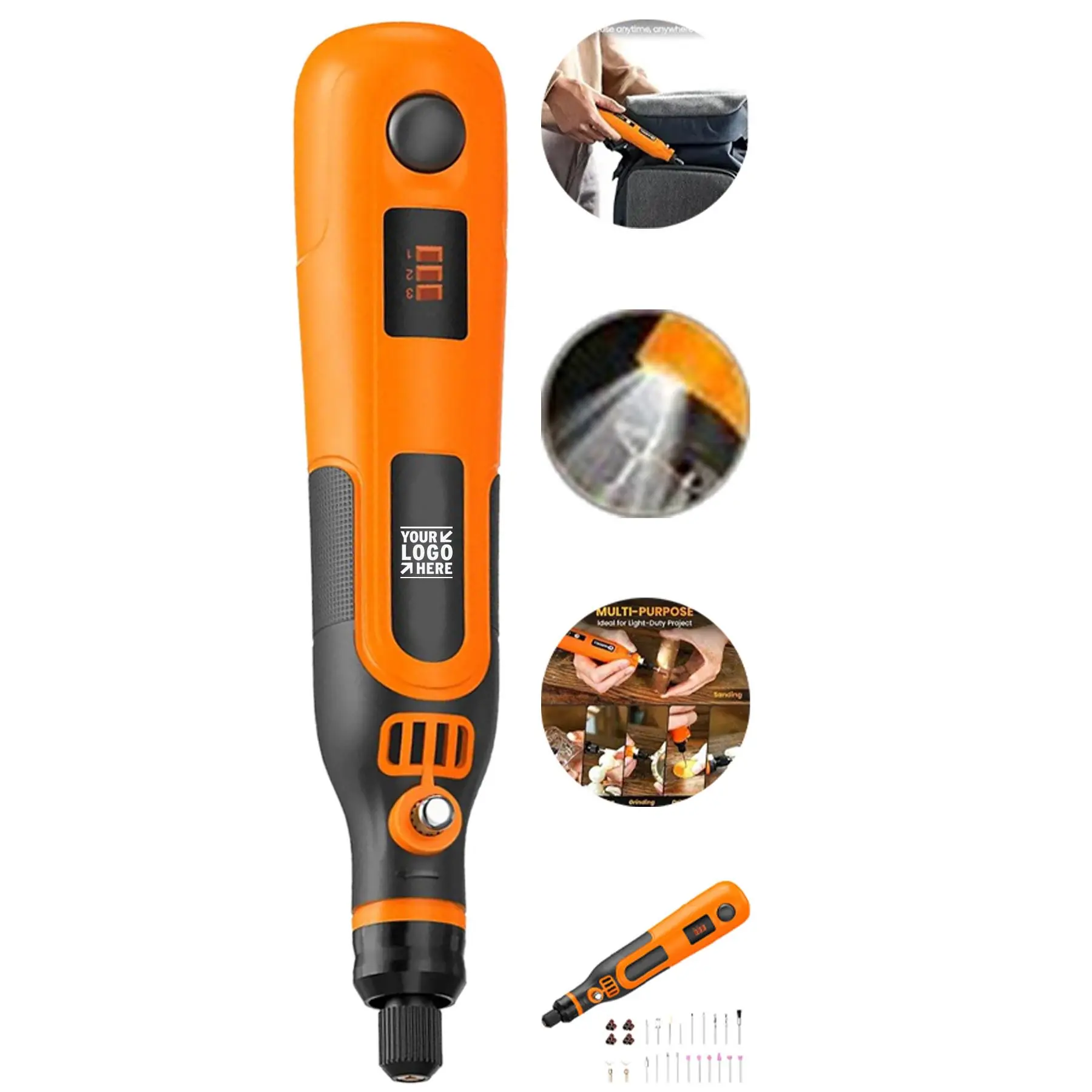 Compact Cordless Rotary Tool Kit 2
