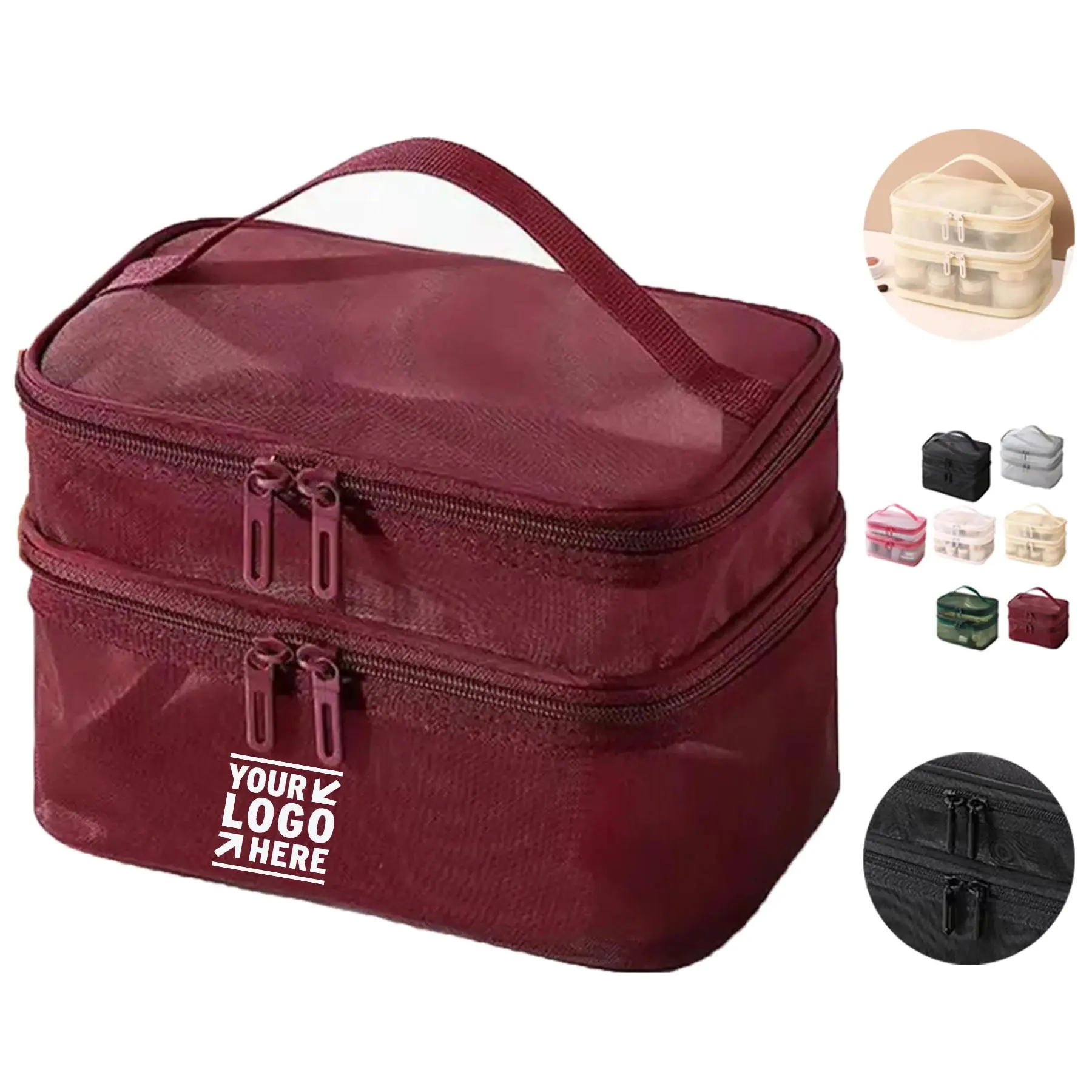 Layered Cosmetic Organizer 2