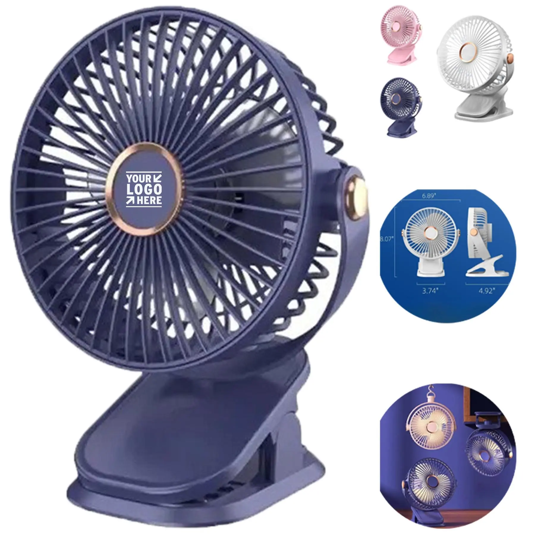 Portable Clip-On Fan 2