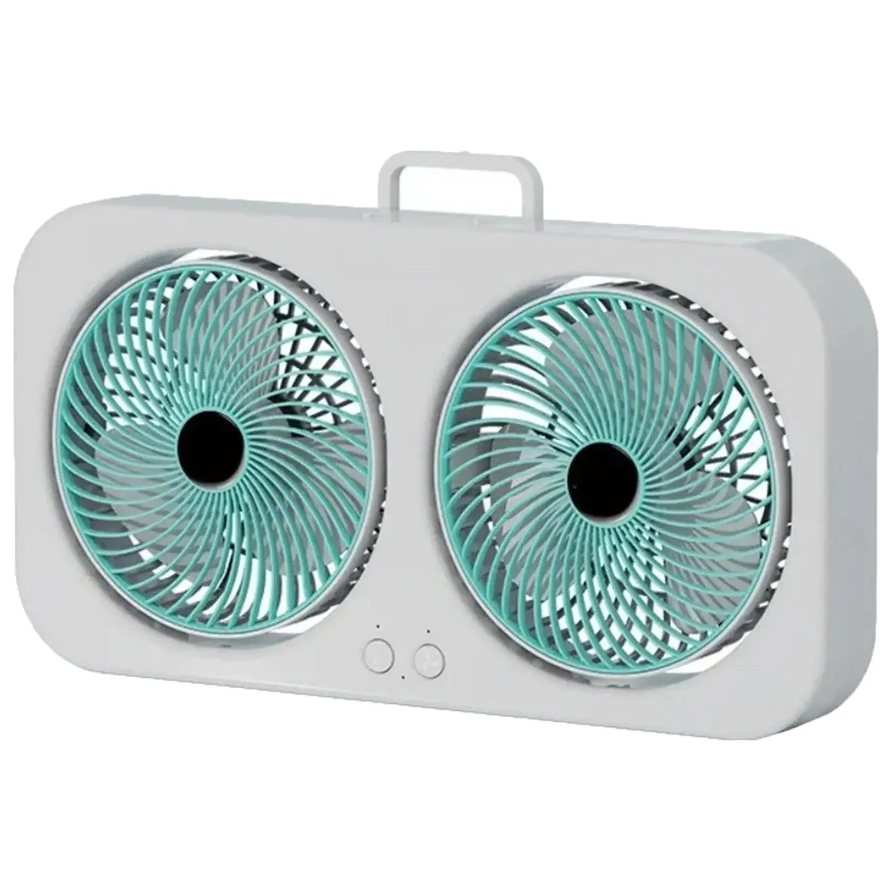 Dual Airflow Desktop Fan