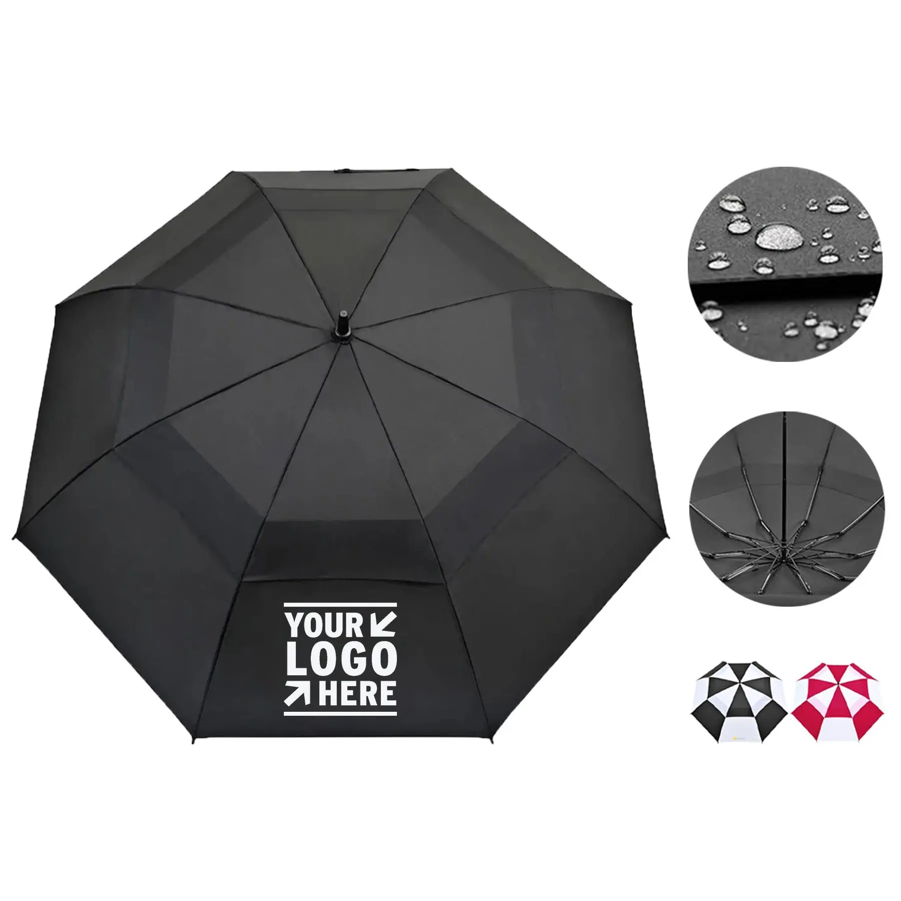 Eco-Friendly Auto-Open Golf Umbrella 2