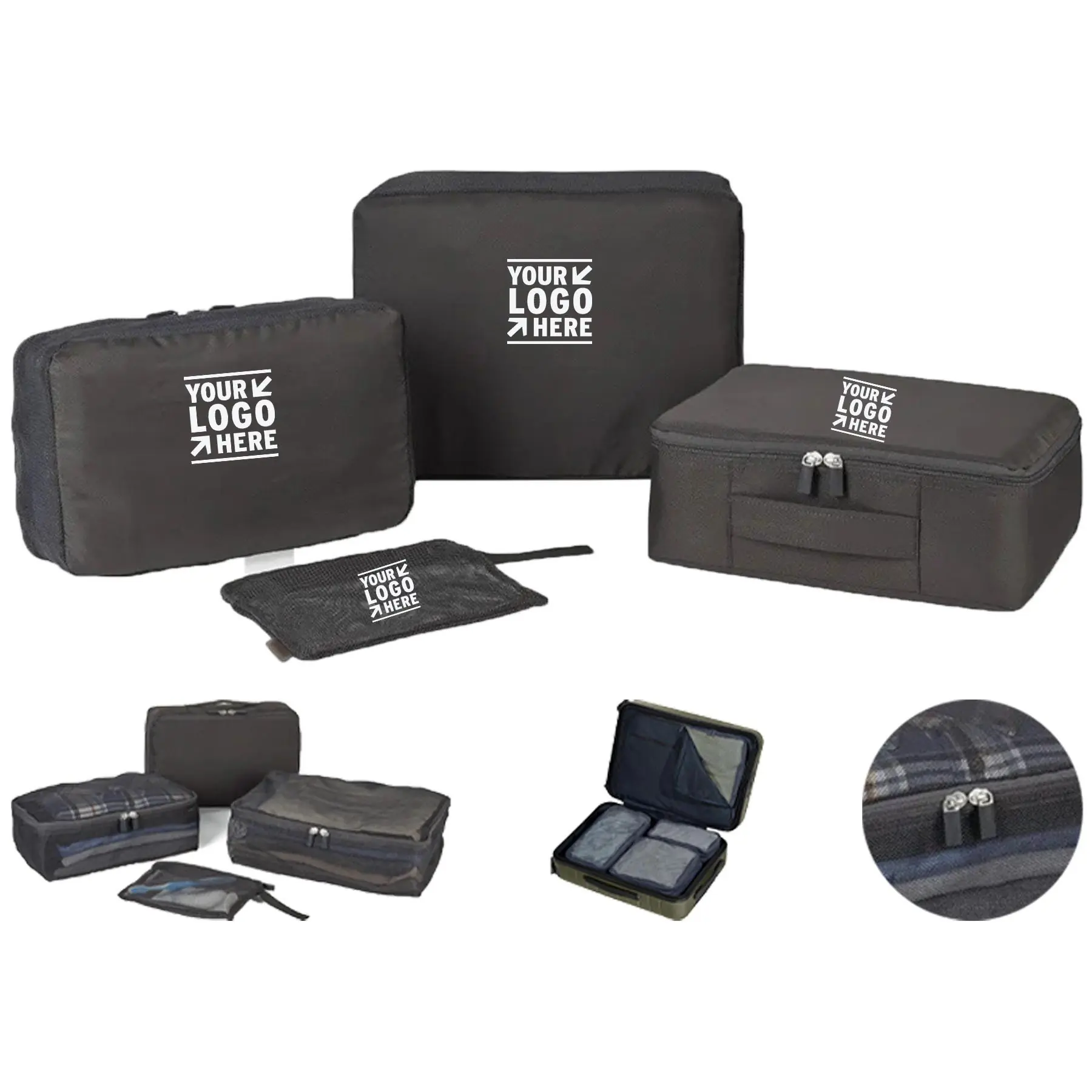 Travel Organizer Set with Ventilated Storage 2