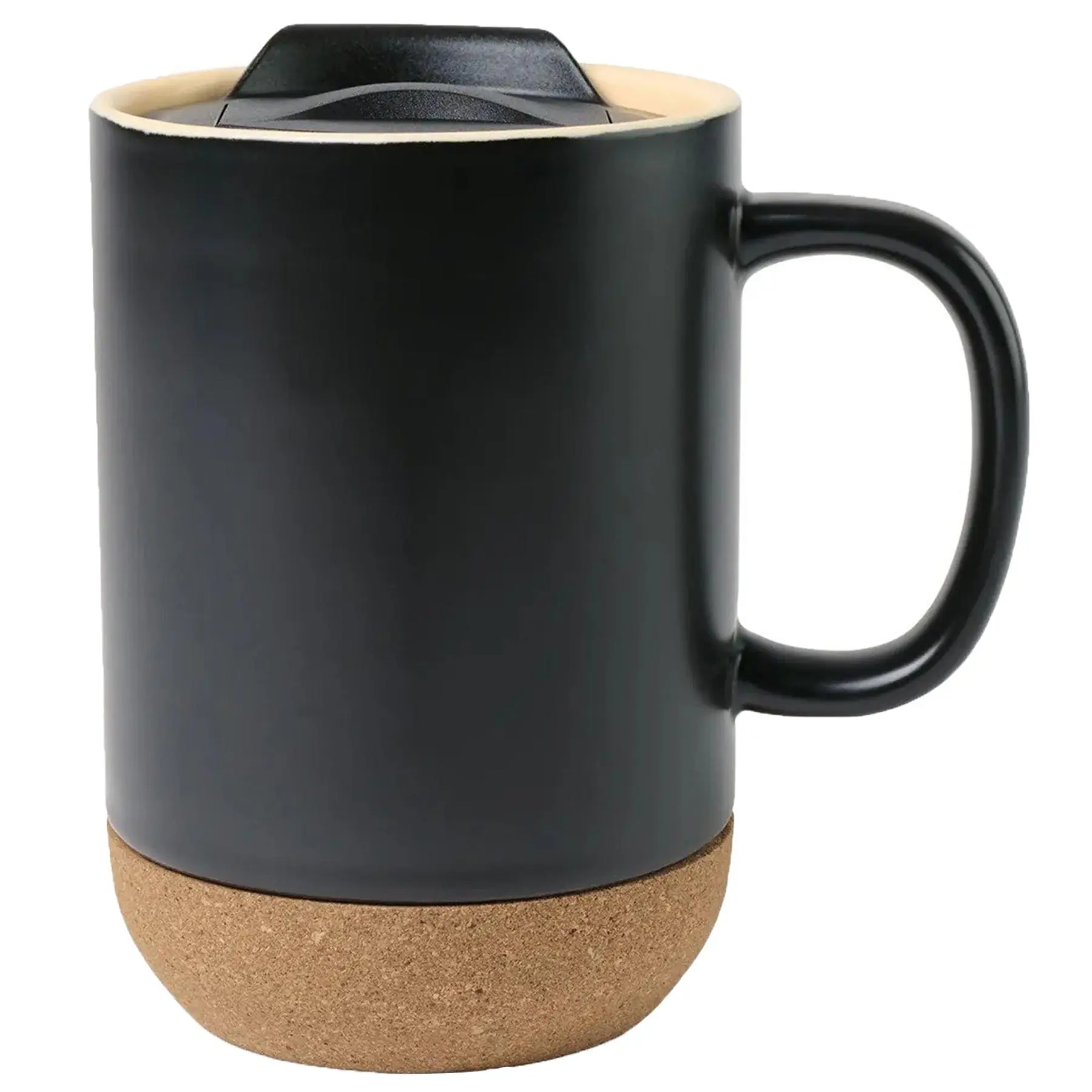 Eco-Friendly Cork Ceramic Travel Mug