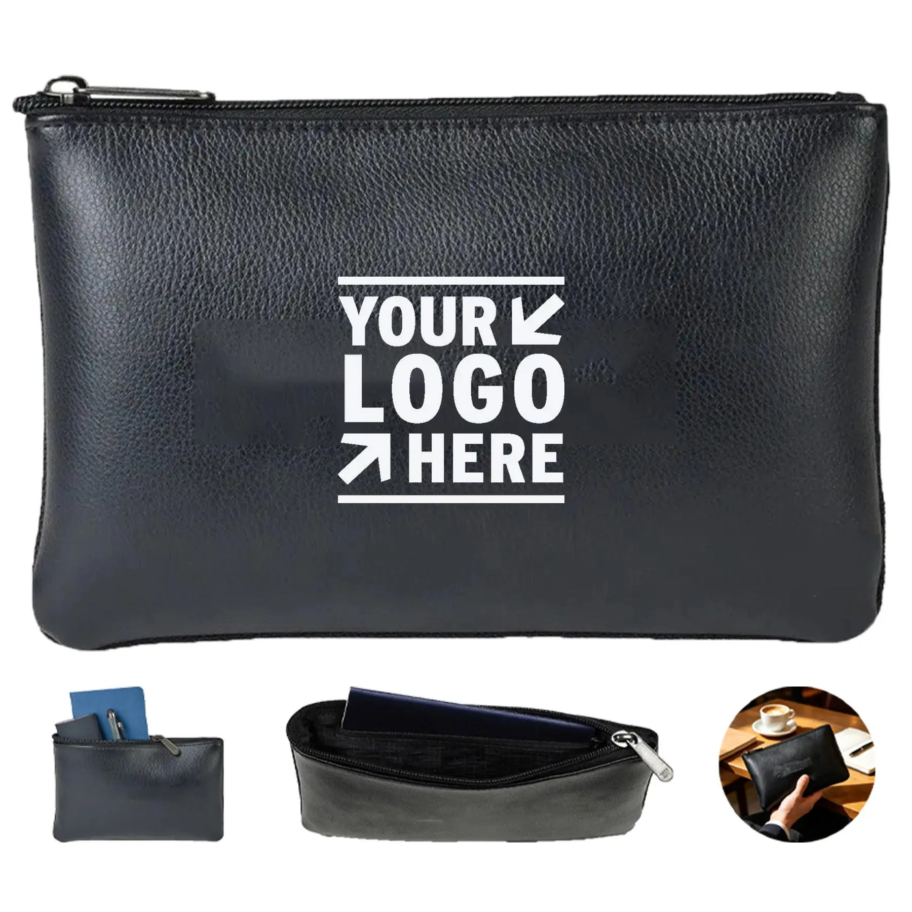 Premium Leather Travel Pouch 2