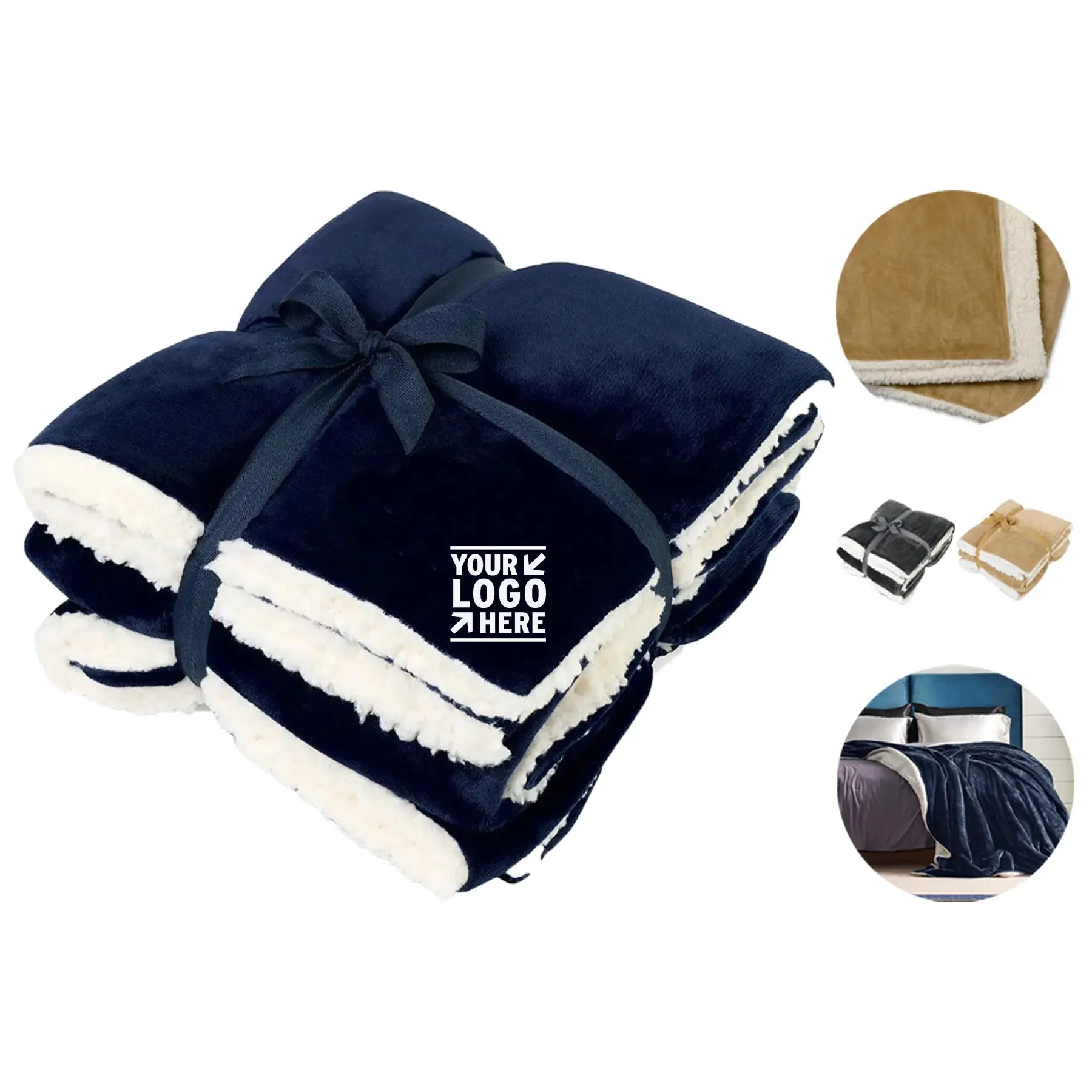 Cozy Sherpa Throw 2
