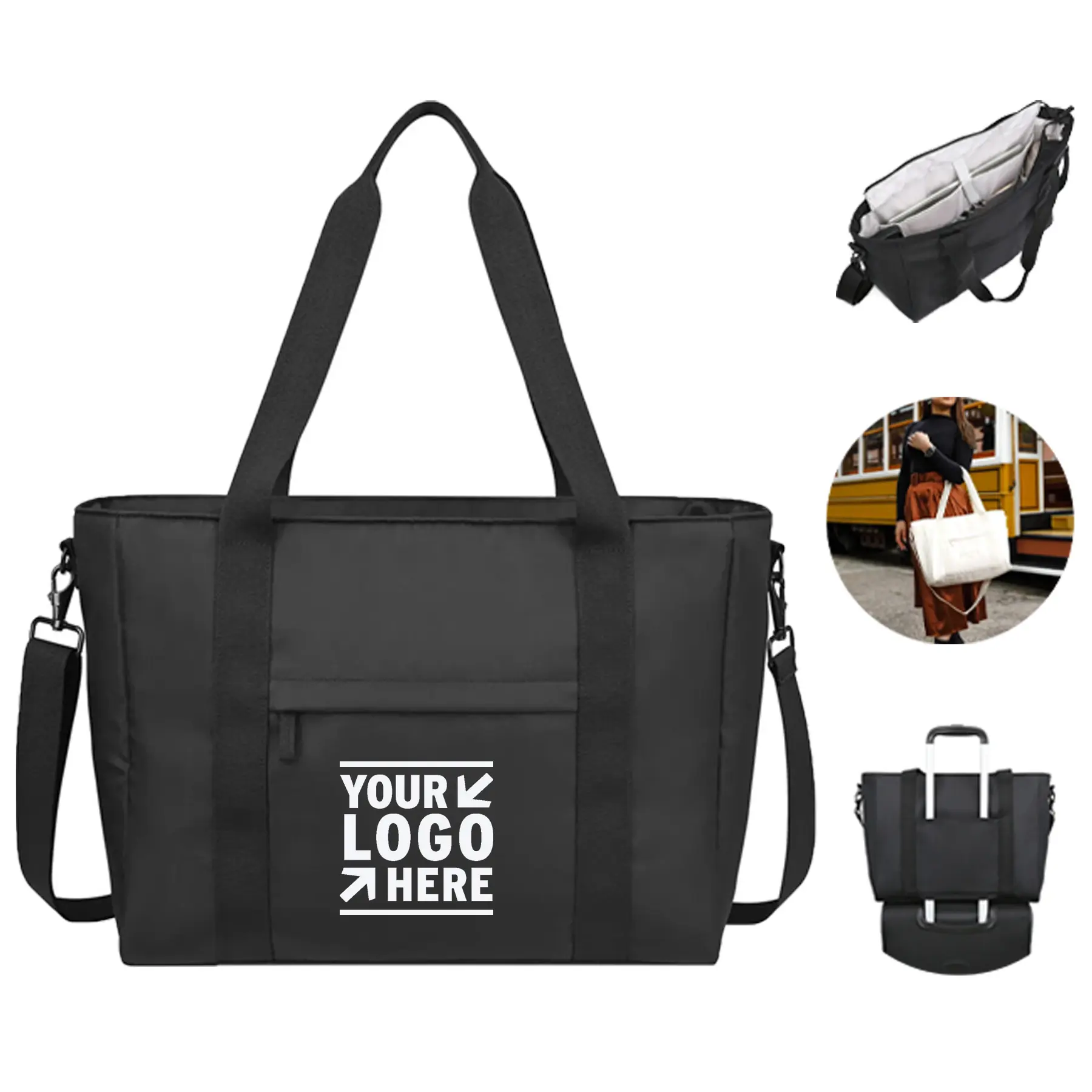 Skyler Recycled Laptop Tote 2