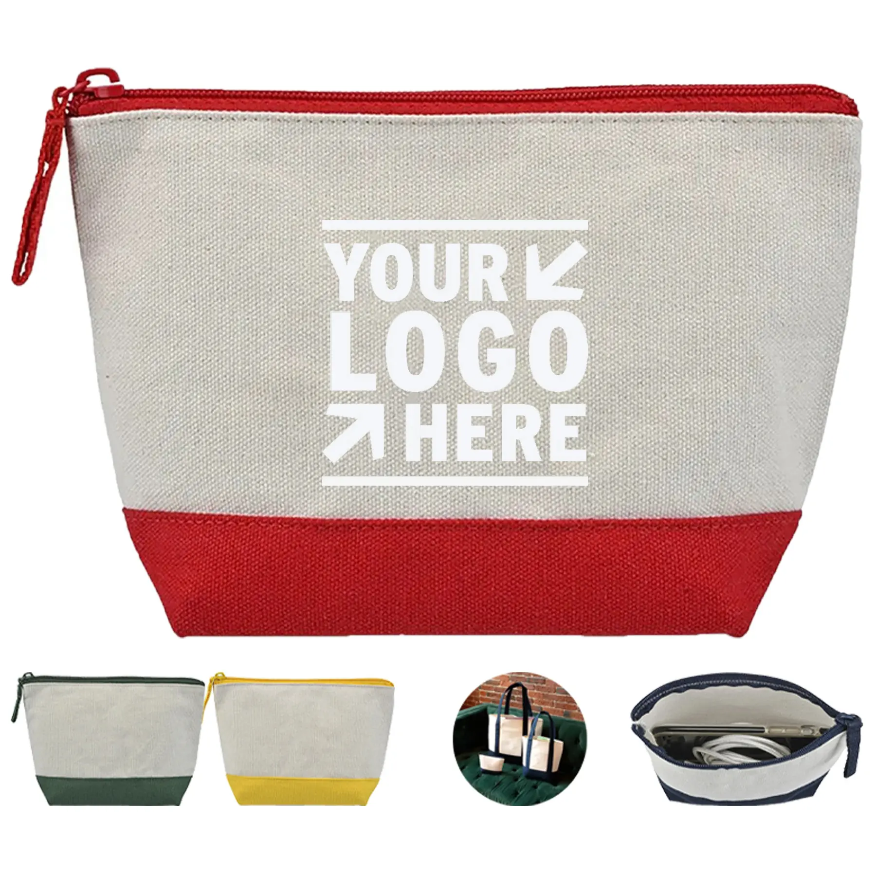 Eco-Friendly Zippered Storage Pouch 2