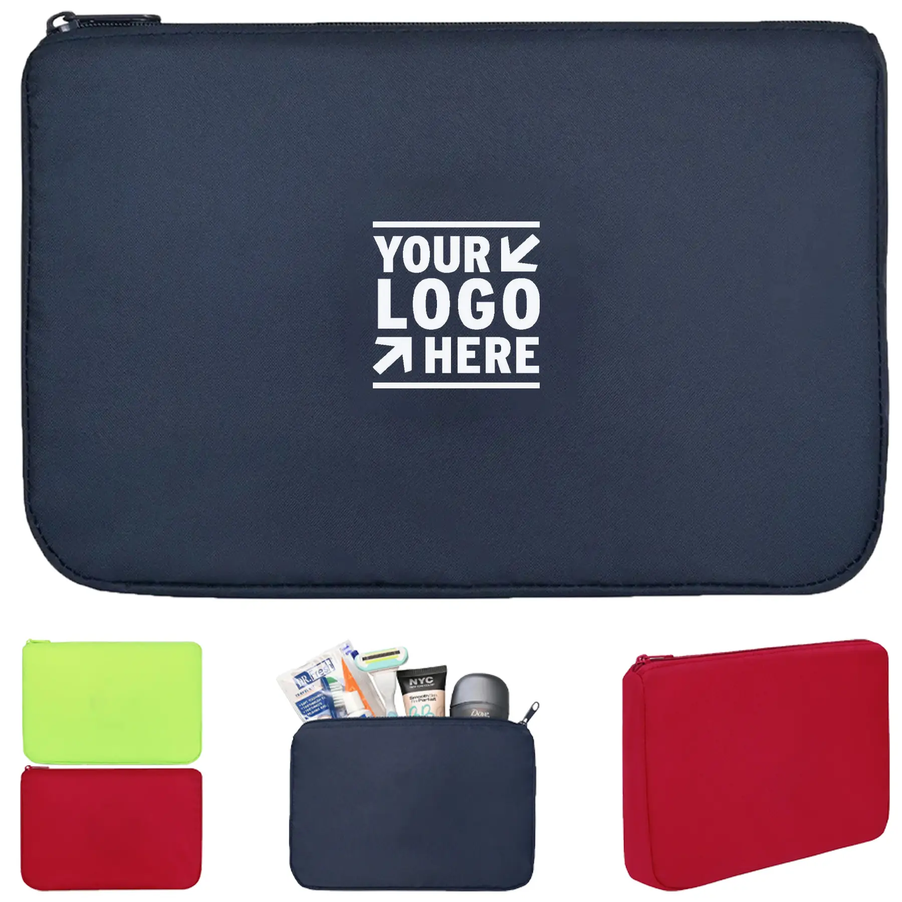 Eco-Friendly Recycled Zipper Pouch 2