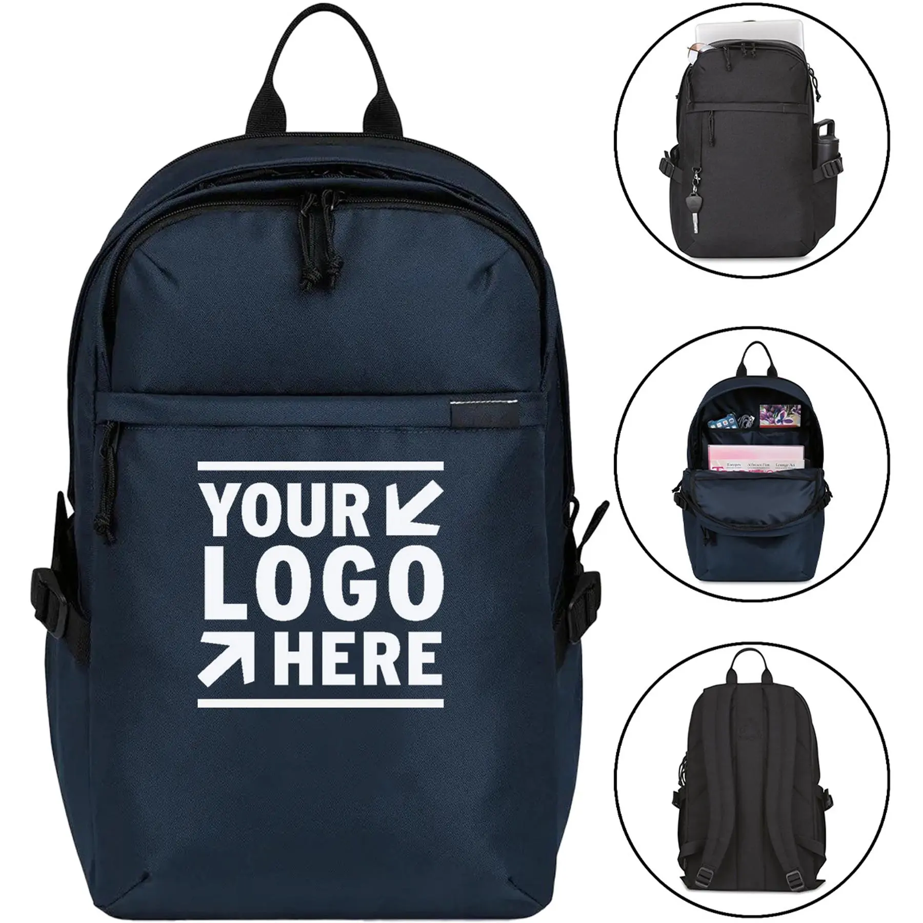 EcoTech Recycled Laptop Backpack 2