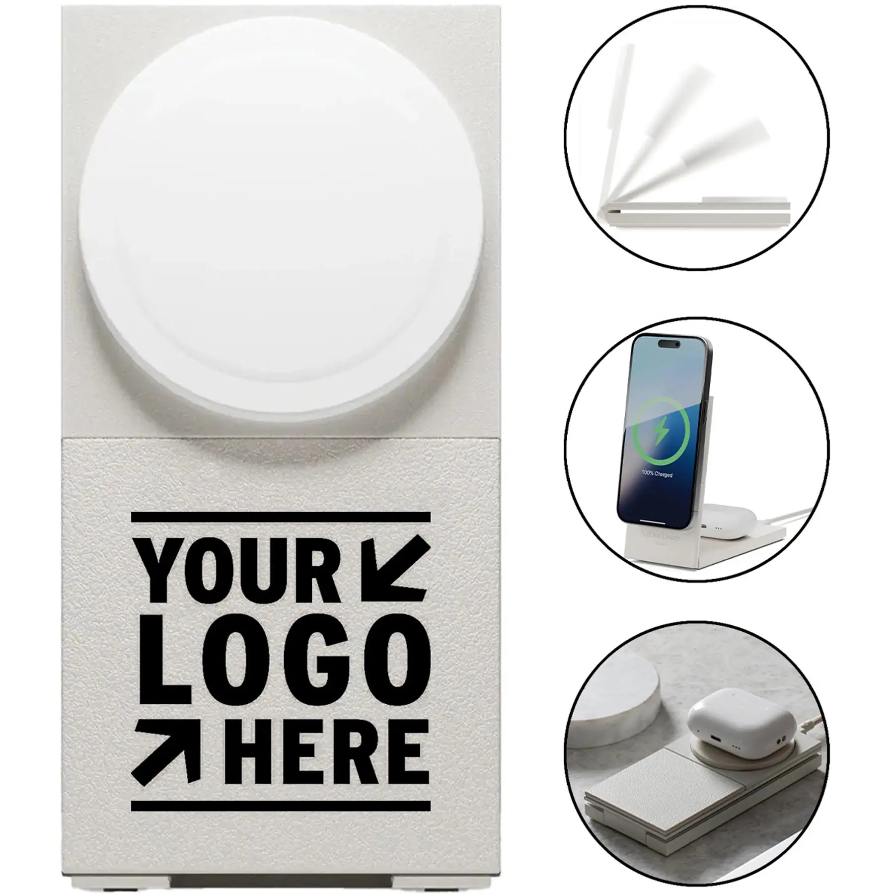Universal Dual Wireless Charging Station 2