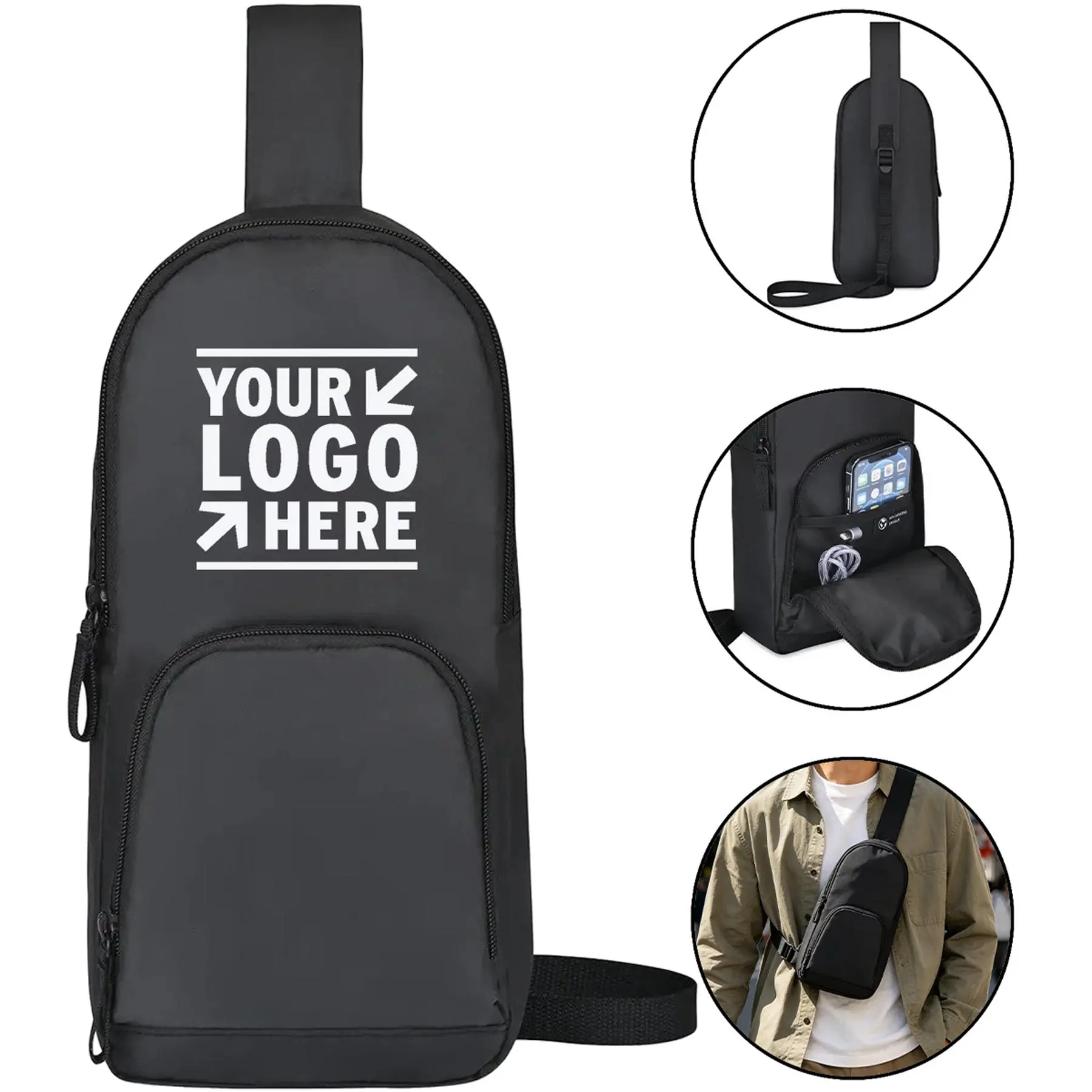 EcoCycle Lightweight Sling Bag 2