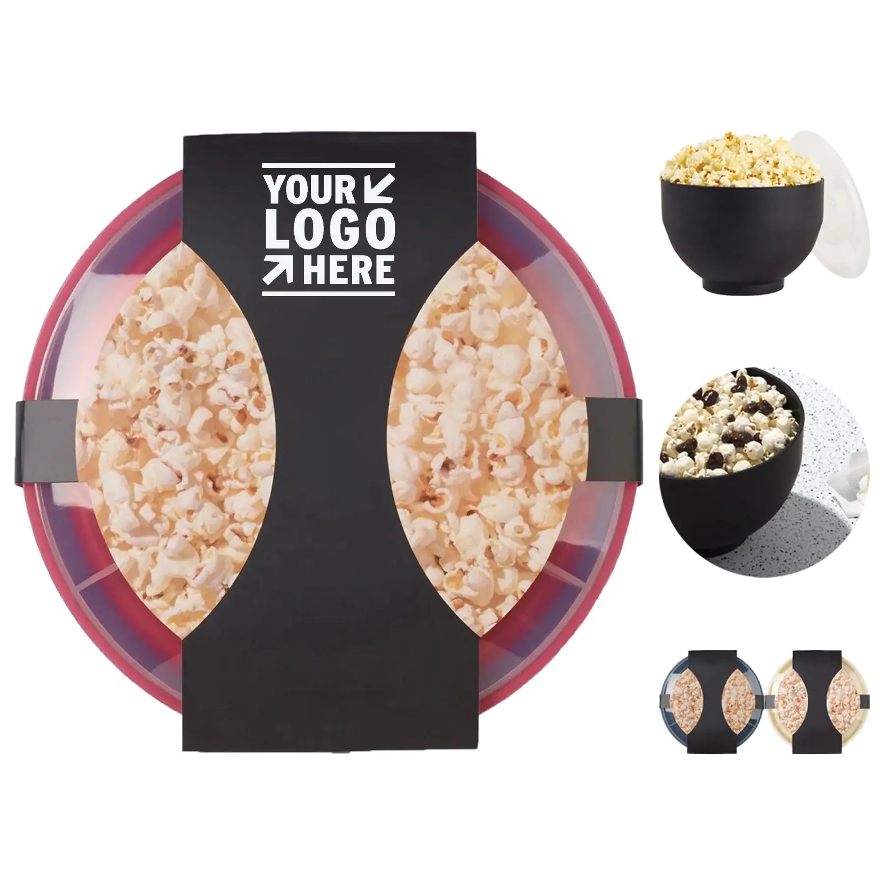 Collapsible Popcorn Bowl 2