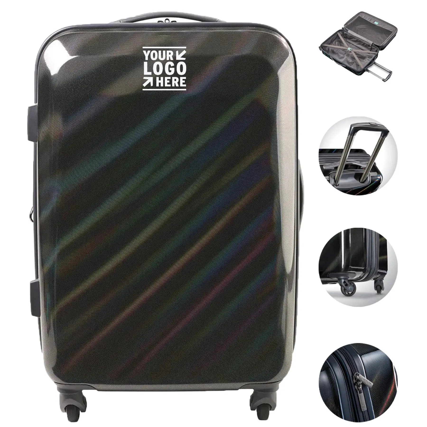 GlobeTrekker Lunar 21-inch Rolling Carry-on 2