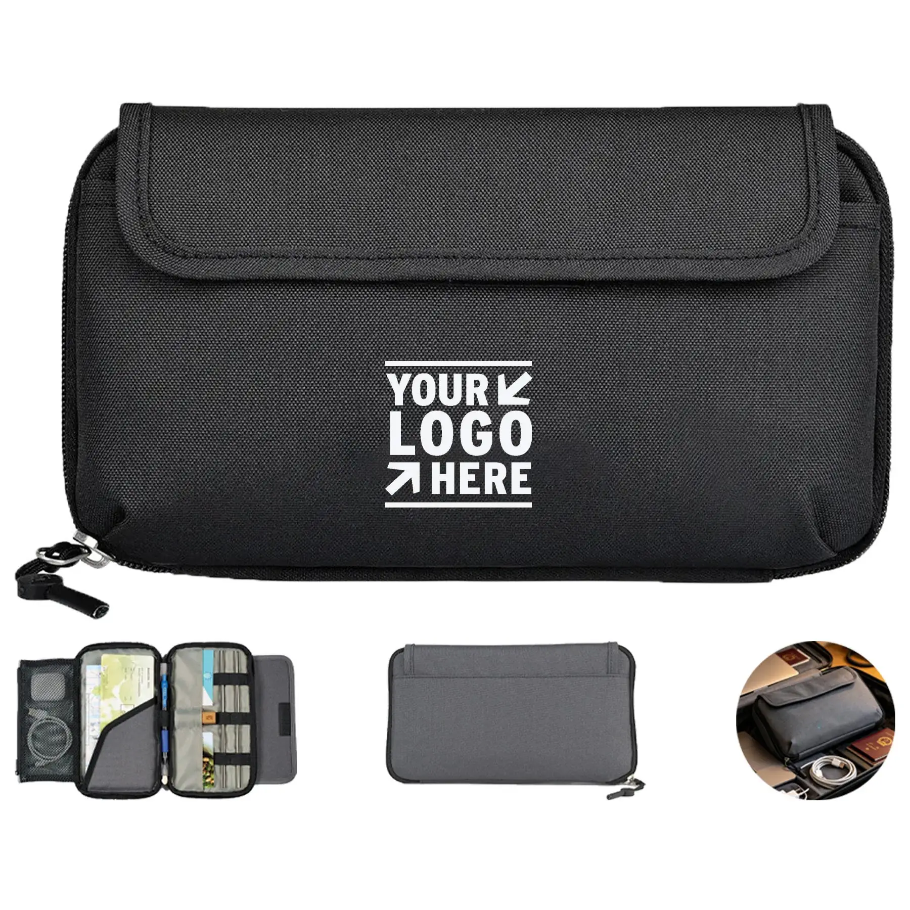GlobeTrek Travel Document Organizer 2