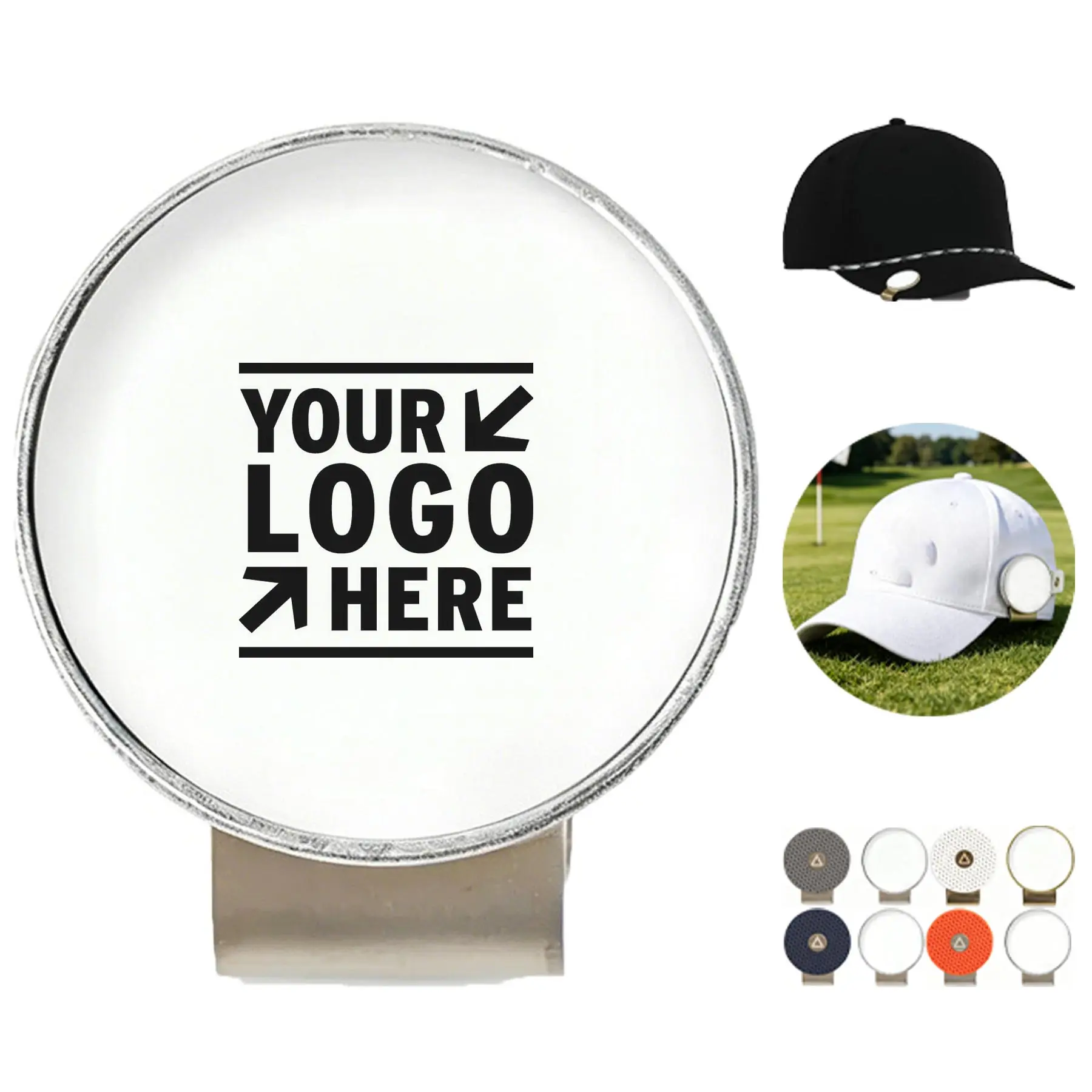 Golf Ball Marker Hat Clip 2