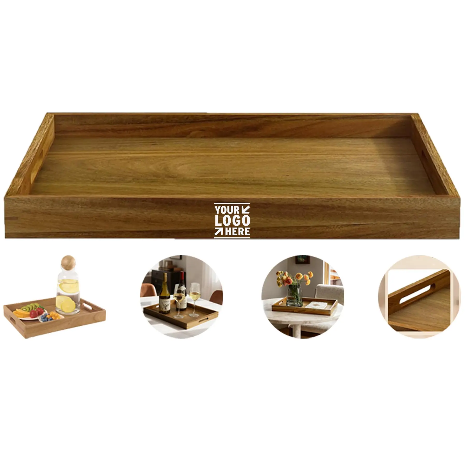 Artisan Wooden Serving Board 2