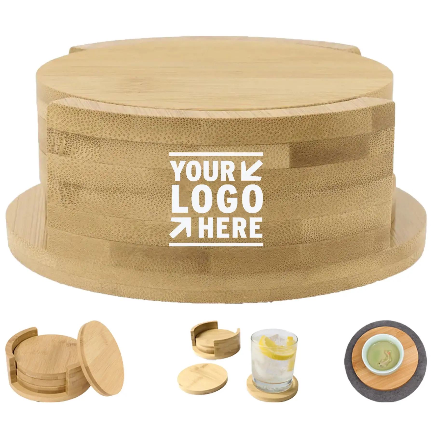 Eco-Friendly Bamboo Drink Protectors 2