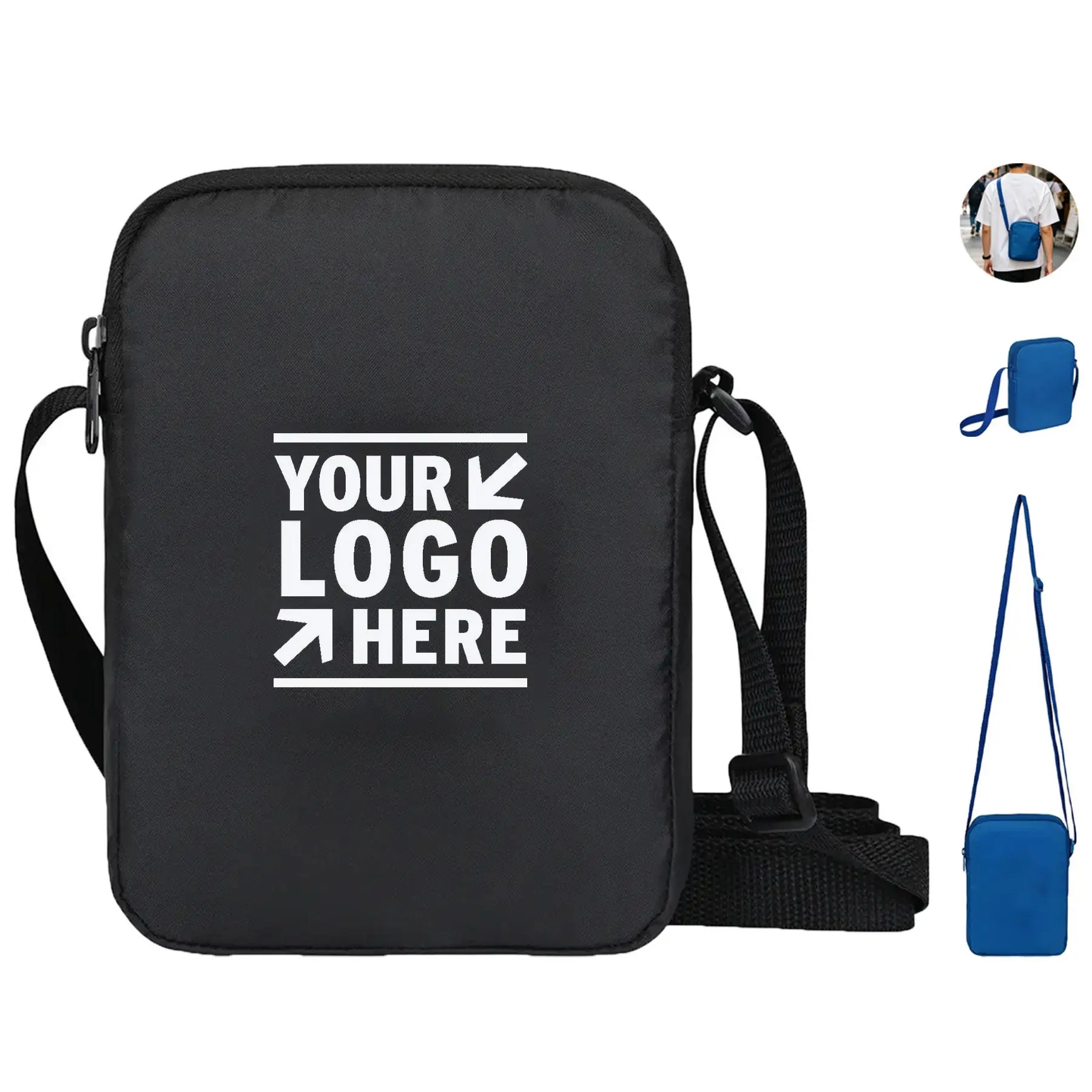 Eco-Friendly Recycled Mini Crossbody Bag 2