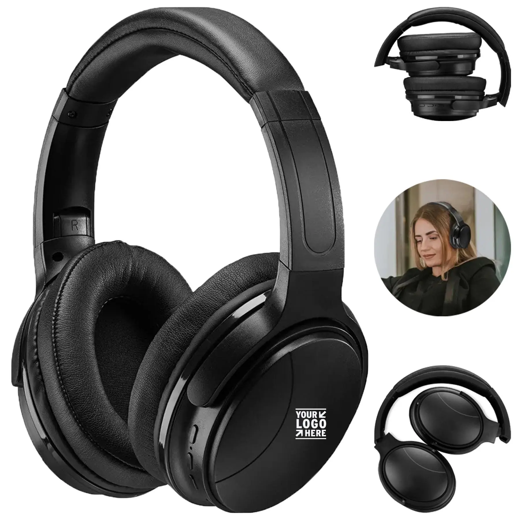 iLive Active Noise Cancelling Wireless Headphones 2