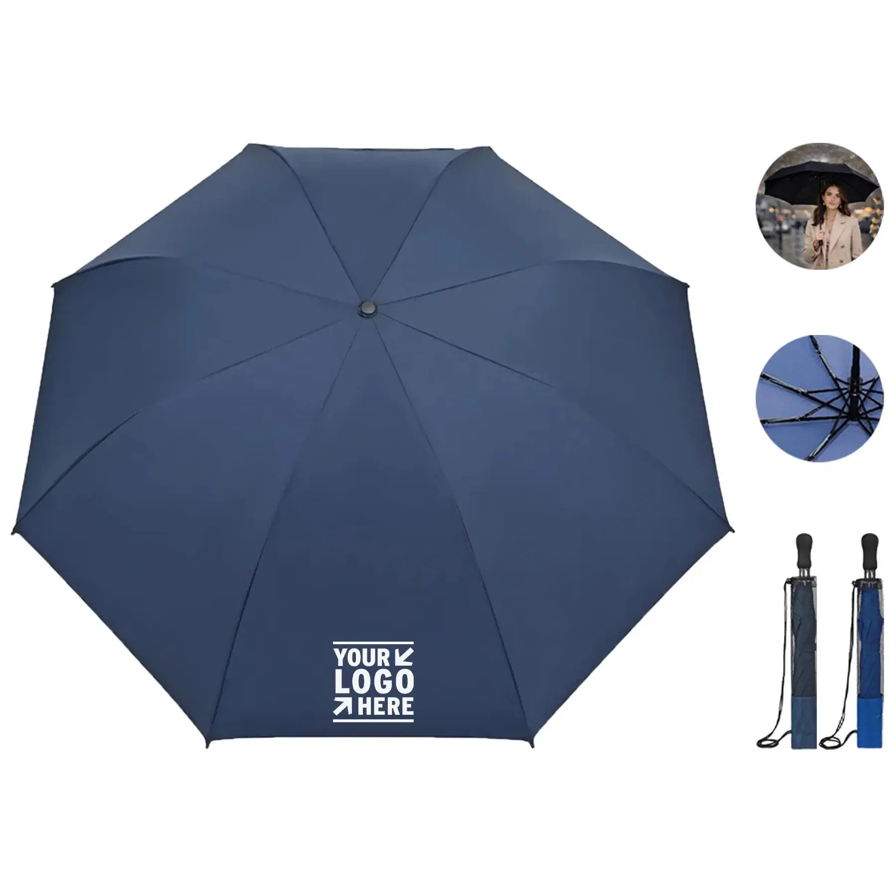 Eco-Friendly Auto-Open Travel Umbrella 2