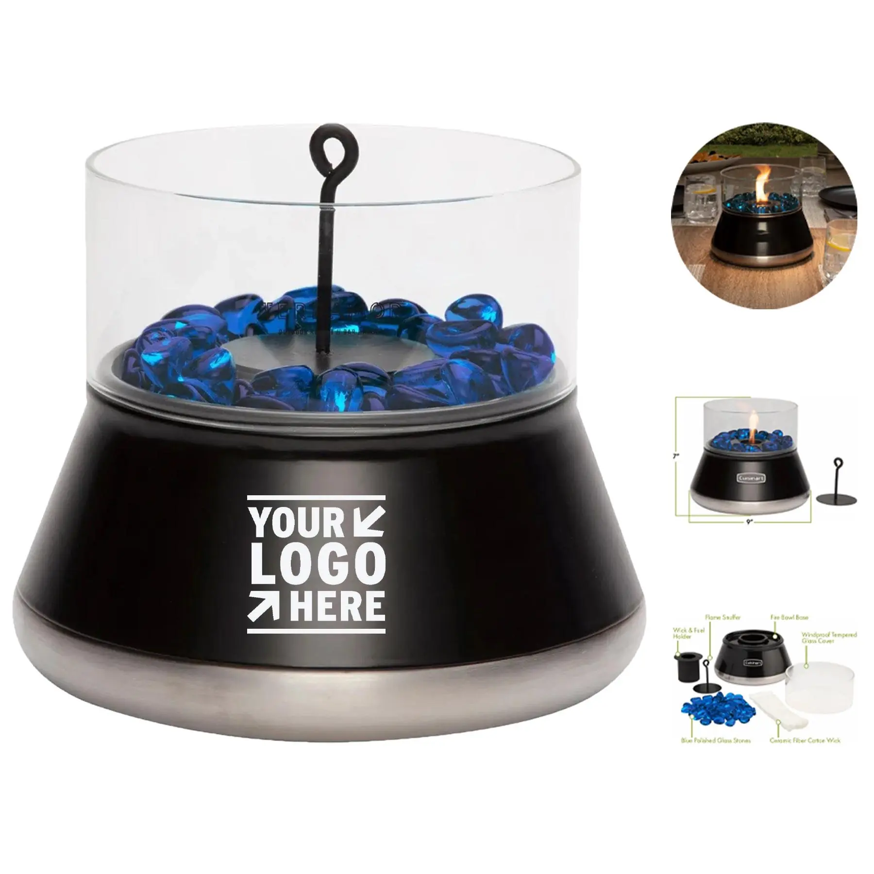 Portable Tabletop Fire Bowl 2