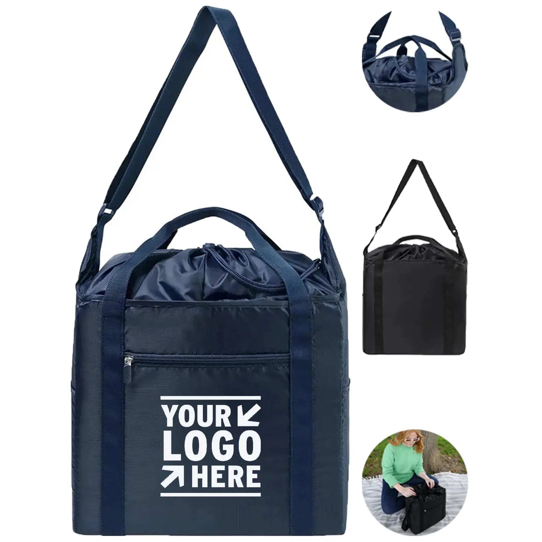 Eco-Friendly Drawstring Tote Bag 2
