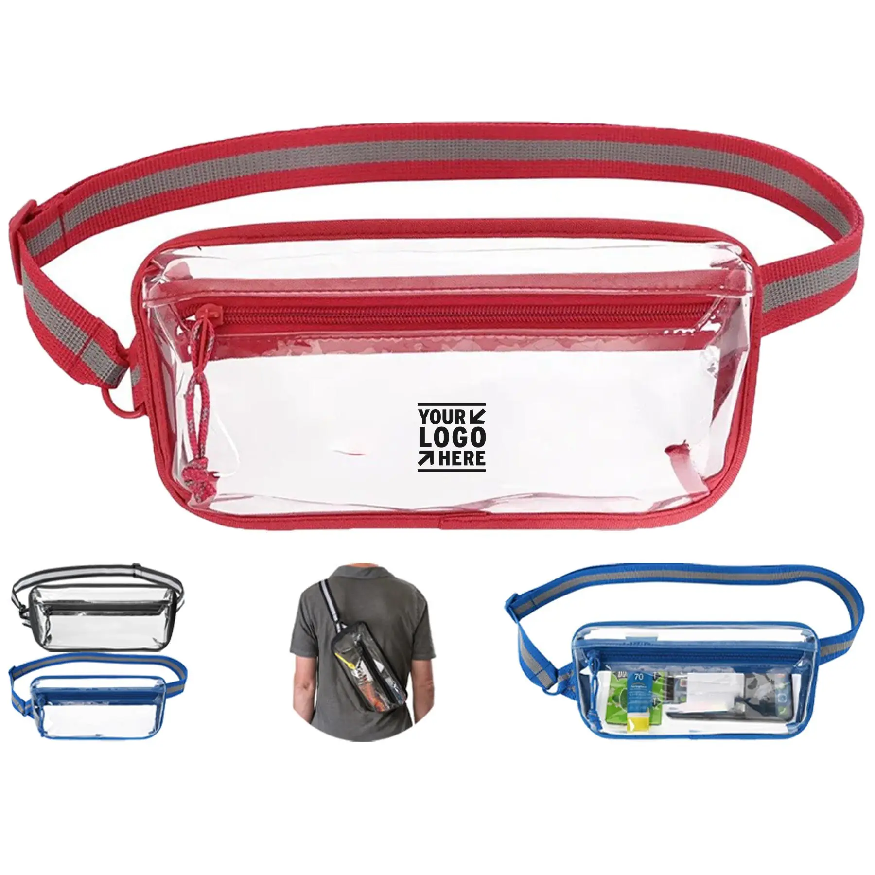 Transparent Compact Sling Bag 2