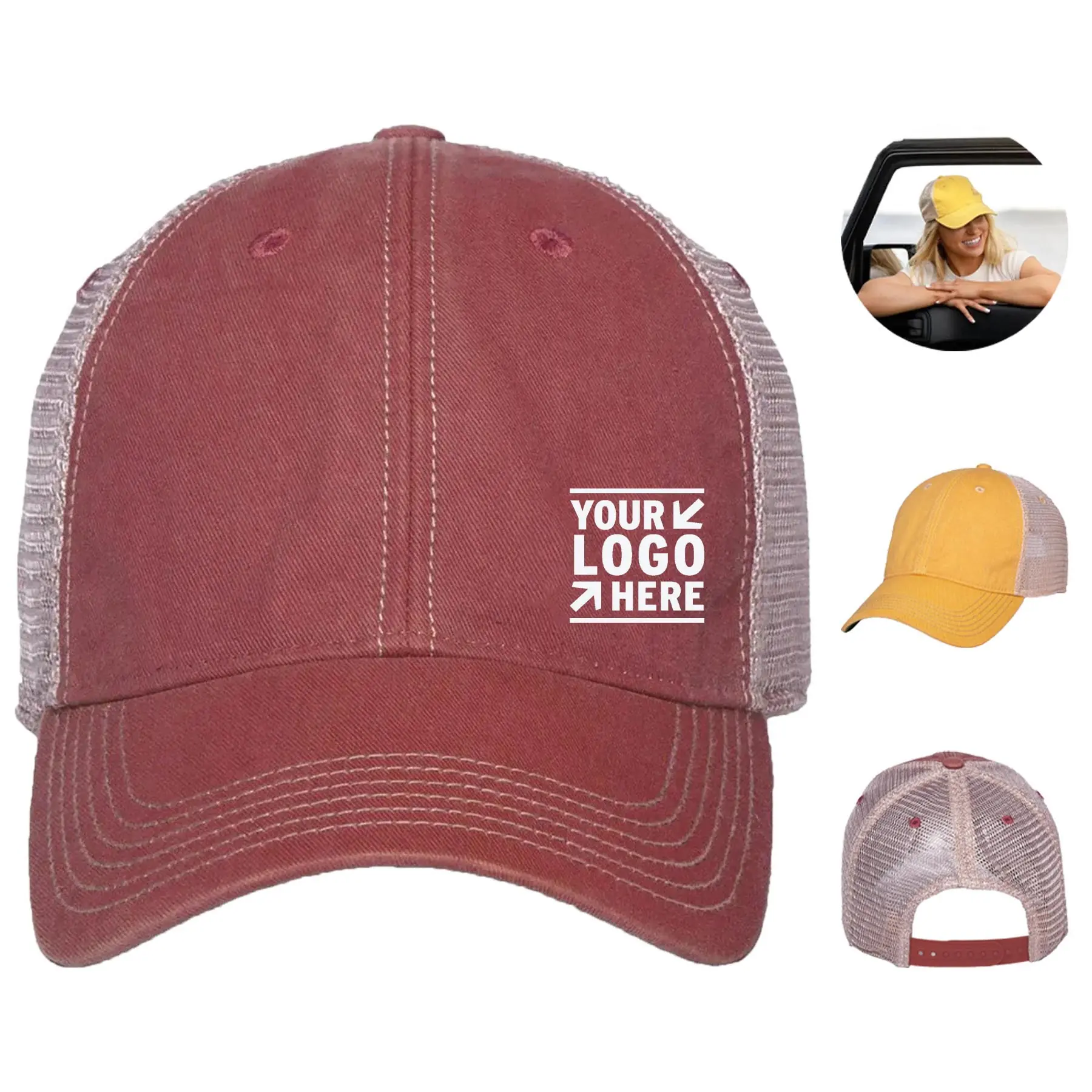 Classic Vintage Trucker Cap 2