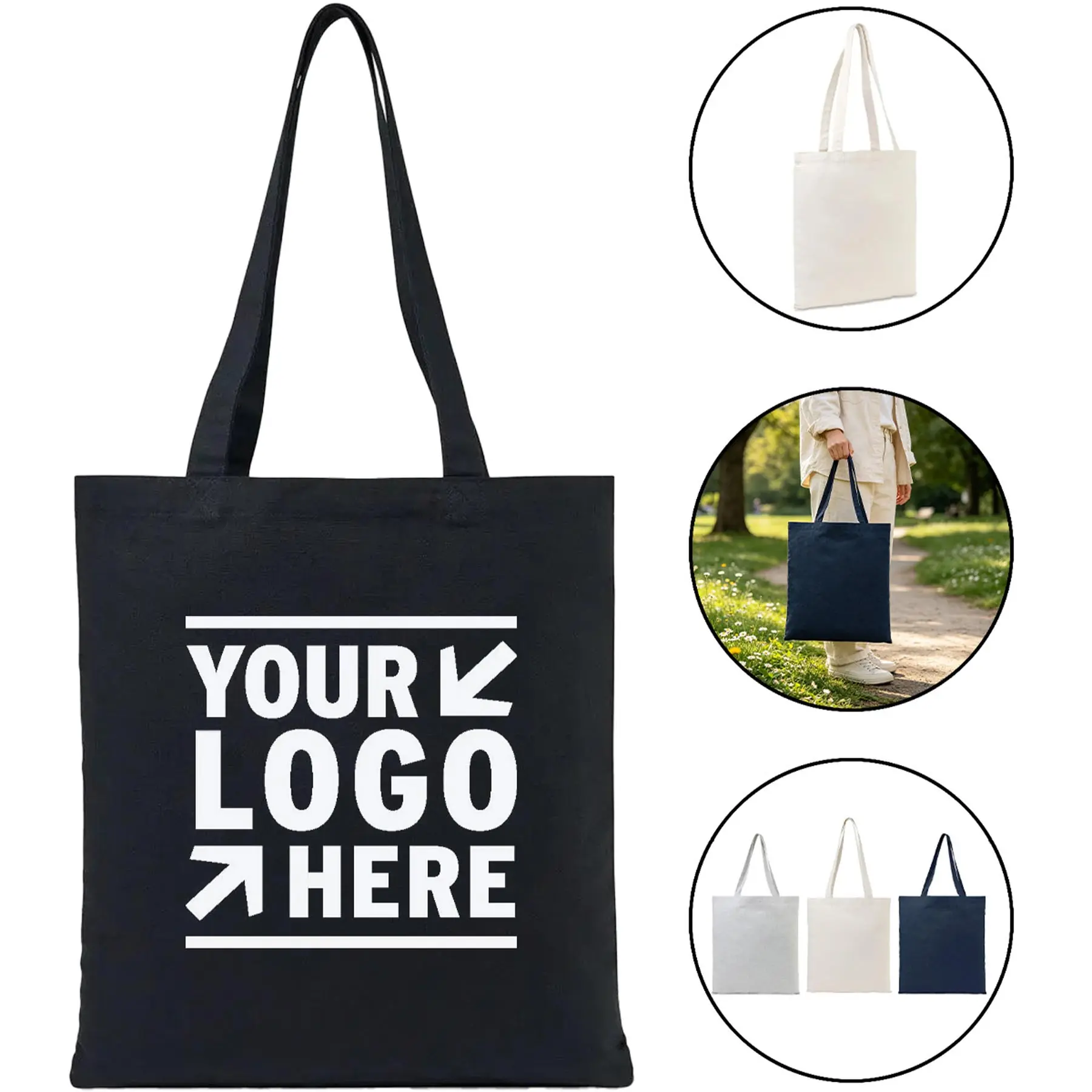Eco-Friendly Reusable Cotton Tote 2
