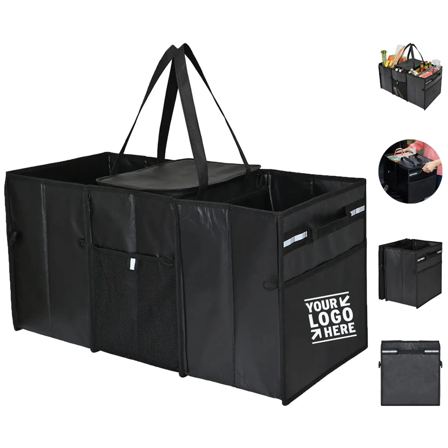 Versatile Storage Carrier with Insulated Compartment 2